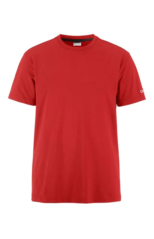 Men's Community 2.0 Tee - BRIGHT RED made by Craft Sportswear