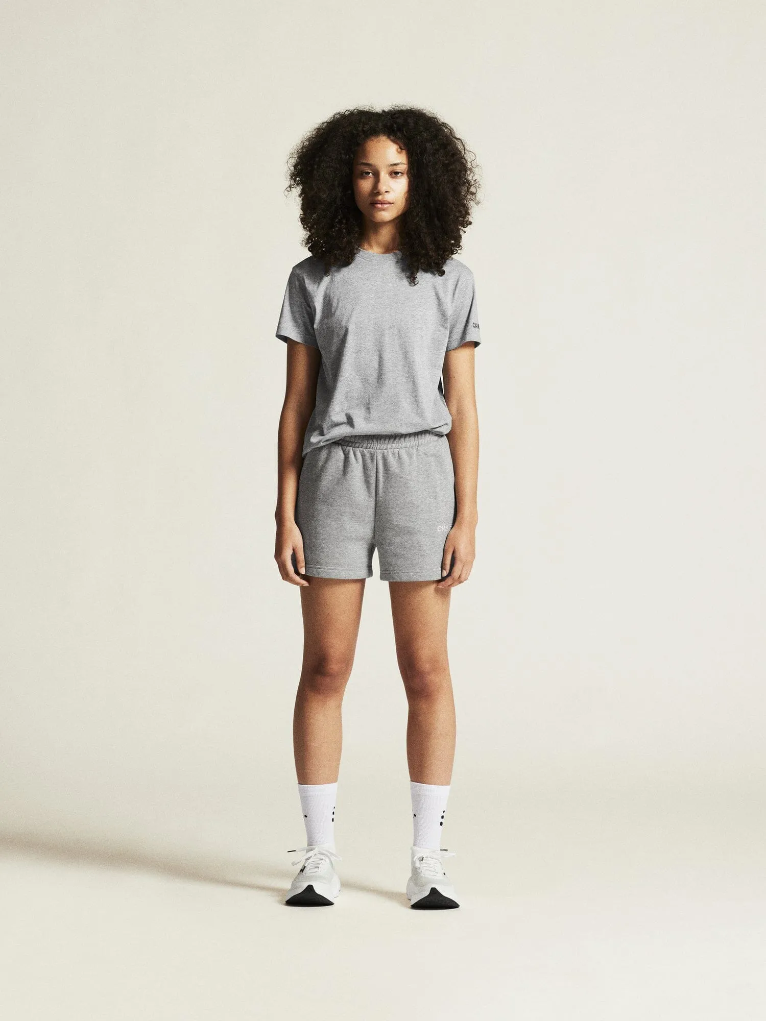 Women's Community 2.0 Tee - GREY MELANGE sold by Craft Sportswear