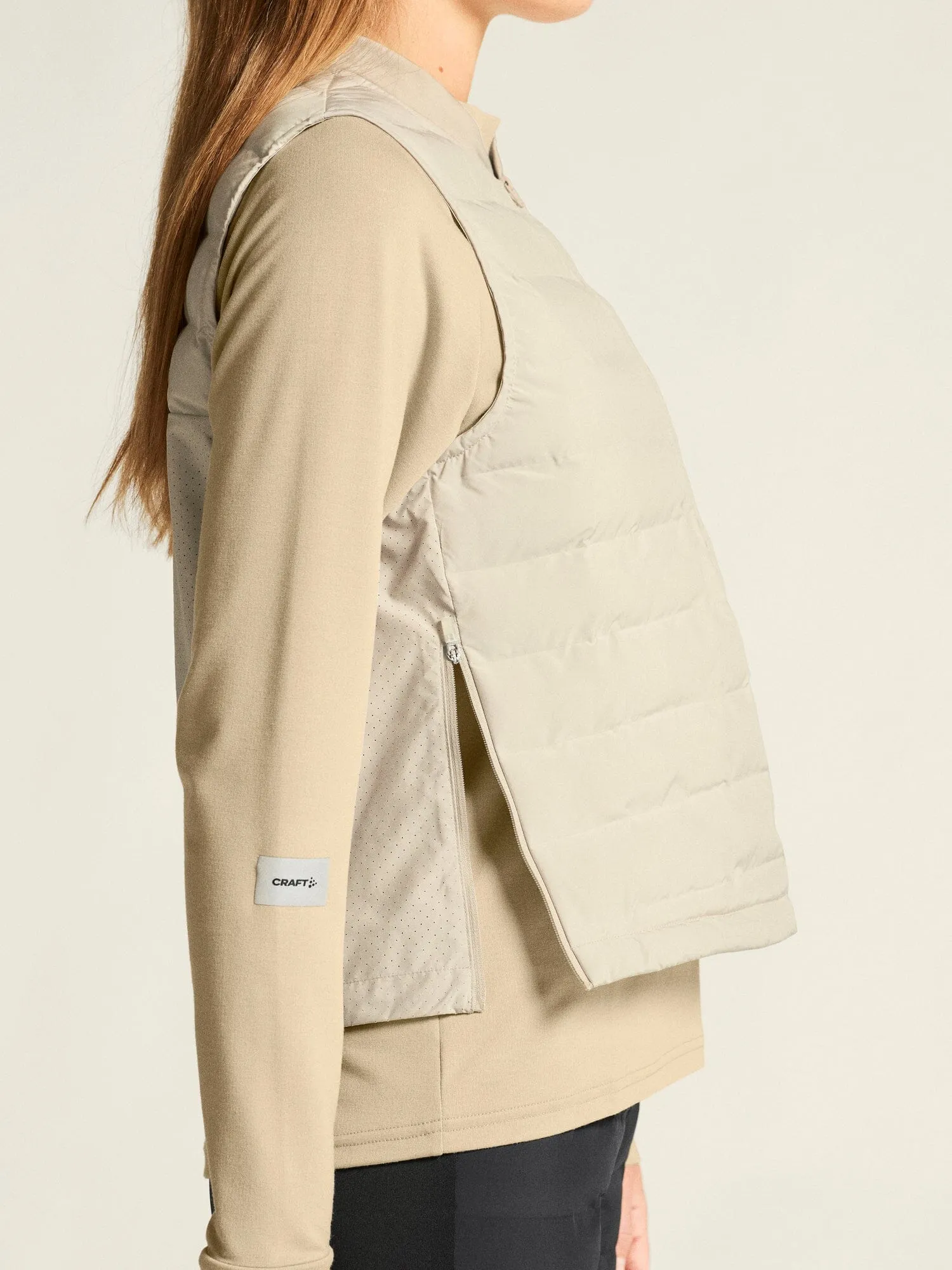 Women's SubZ Running Vest 5 - Plaster sold by Craft Sportswear product image thumbnail 4