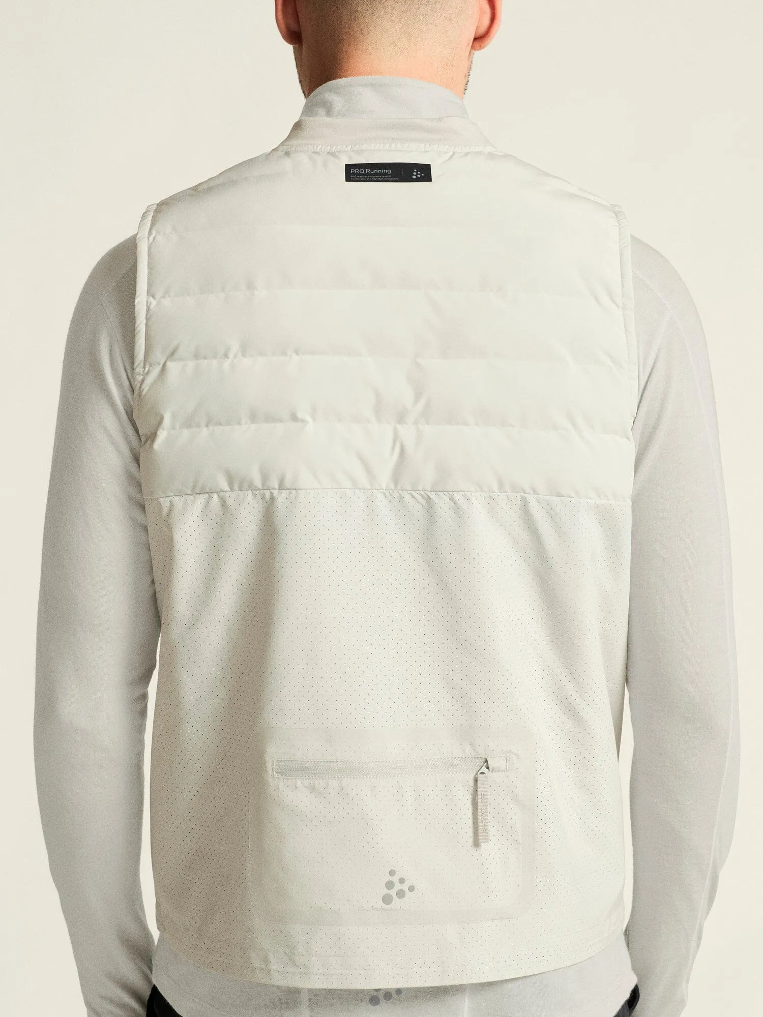 Men's SubZ Running Vest 4 - Cloud sold by Craft Sportswear product image thumbnail 5