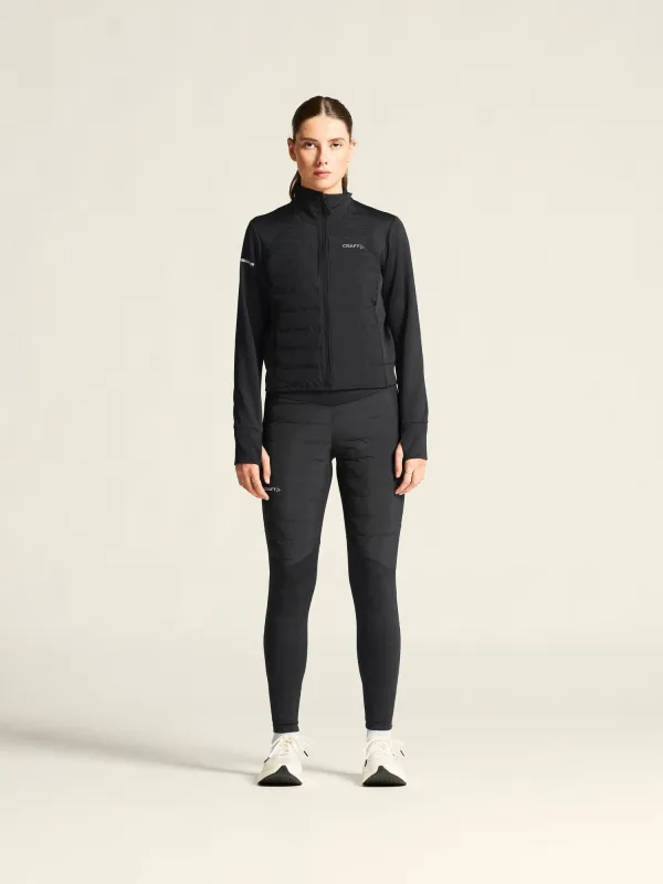 Women's SubZ Running Jacket 4 - Black made by Craft Sportswear