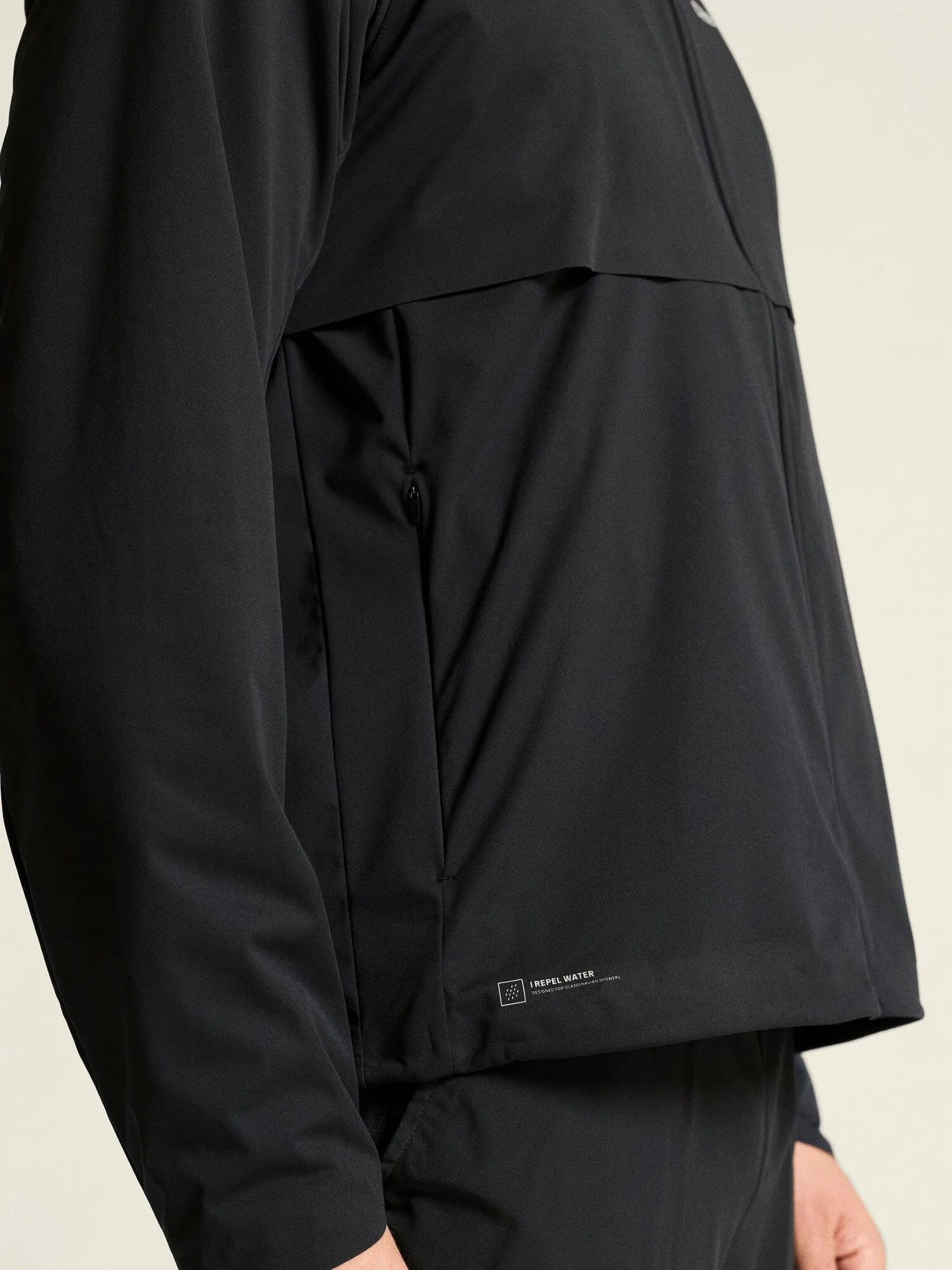 Men's Pro Hydro Running Jacket 3 - Black sold by Craft Sportswear product image thumbnail 4