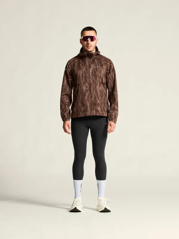 Men's Pro Hydro Running Jacket 3 - Prune/Multi made by Craft Sportswear