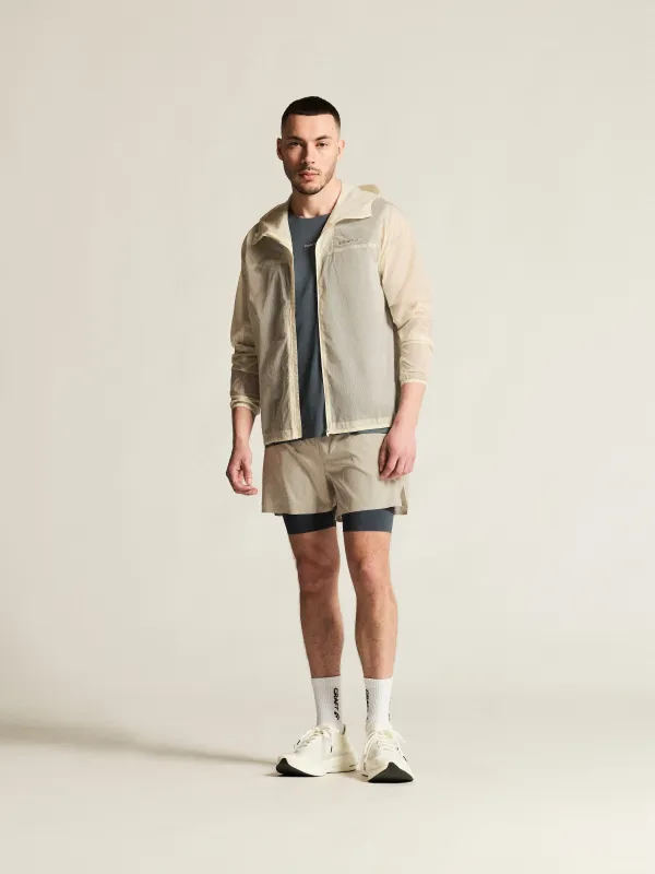 Men's Hypervent Light Wind Running Jacket - Tofu sold by Craft Sportswear