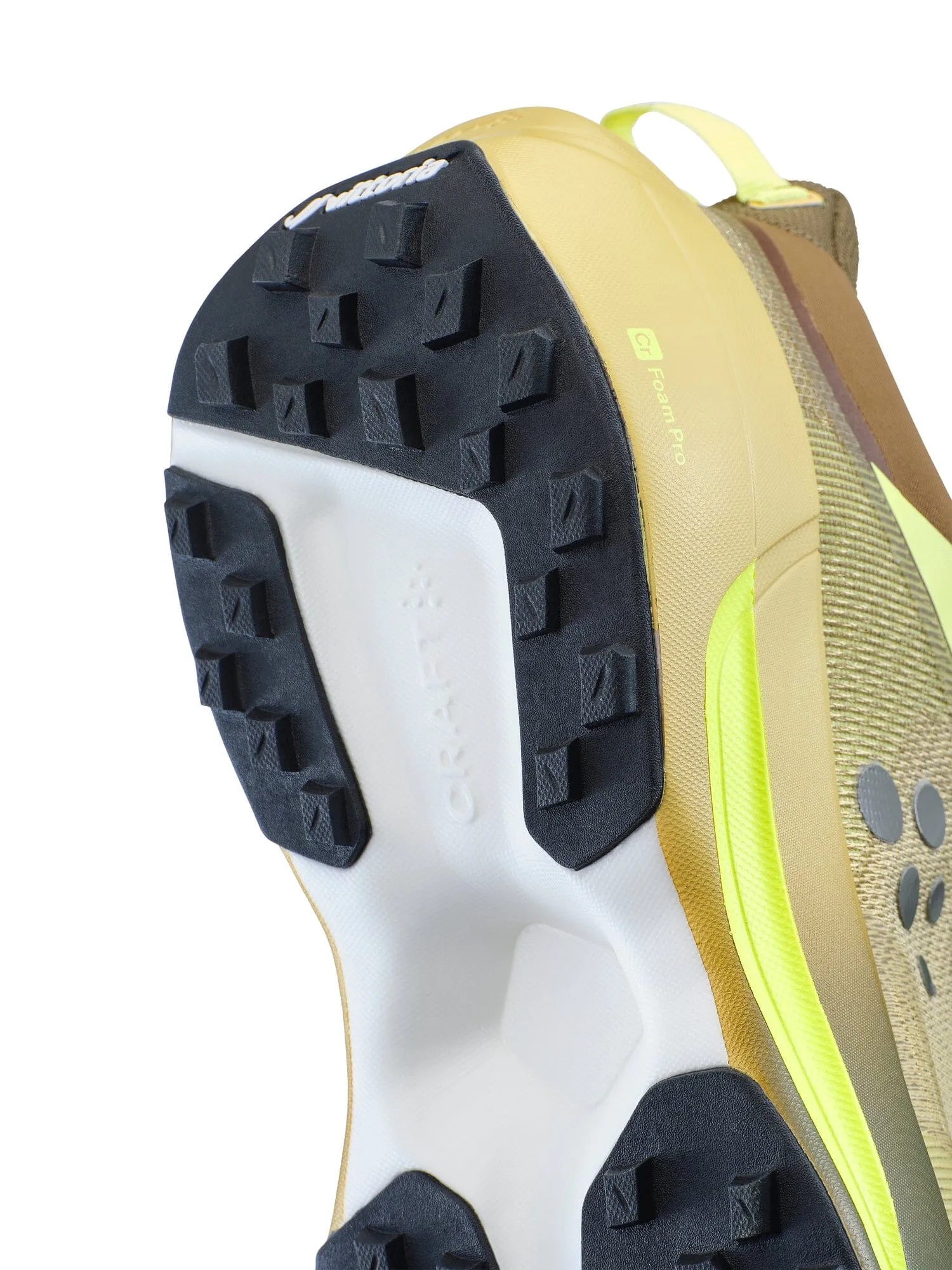 Men's Nordlite Ultra Pro Gravel Running Shoe - Leaf/Contrast Yellow sold by Craft Sportswear product image thumbnail 4