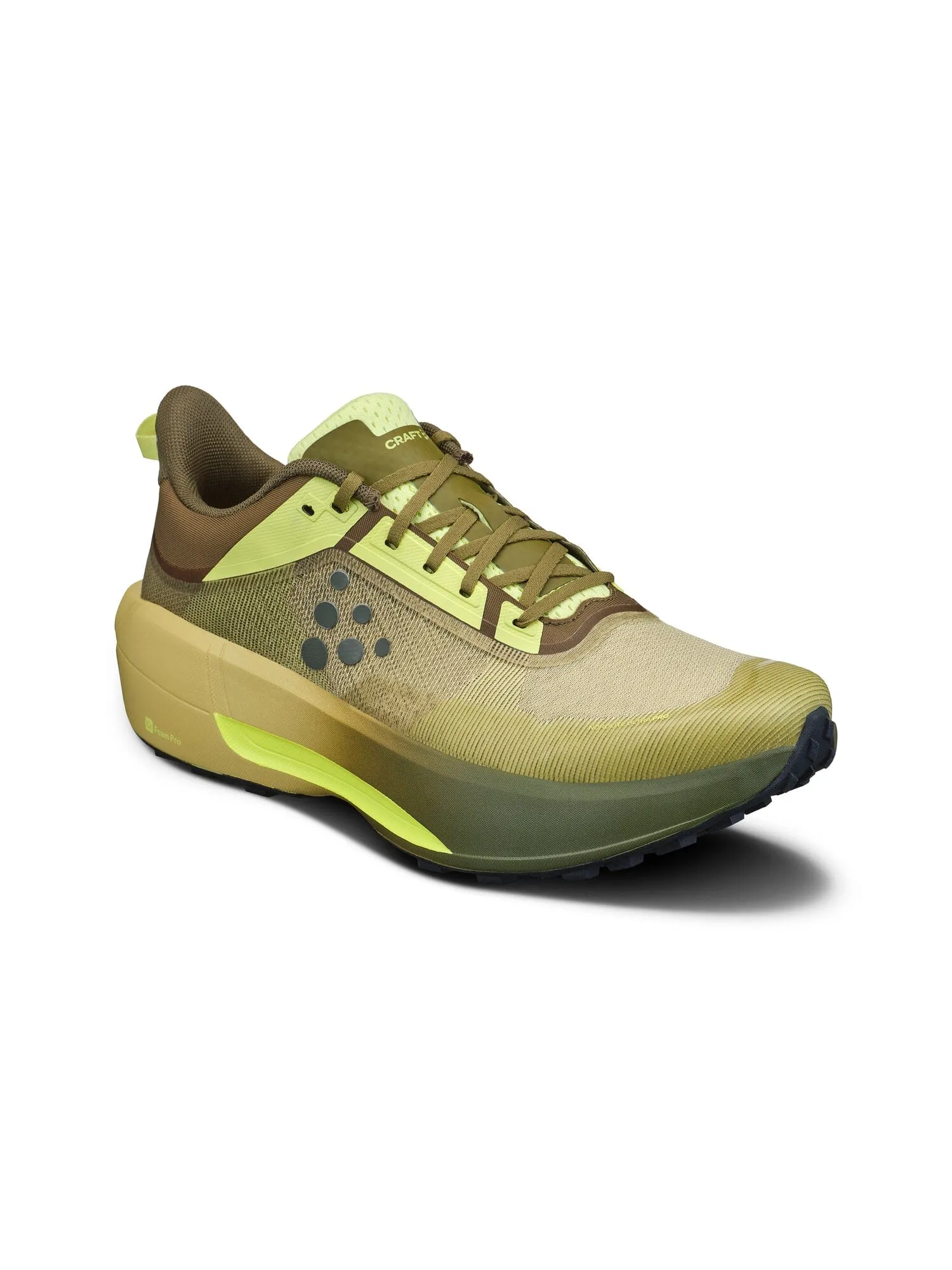 Men's Nordlite Ultra Pro Gravel Running Shoe - Leaf/Contrast Yellow sold by Craft Sportswear product image thumbnail 5
