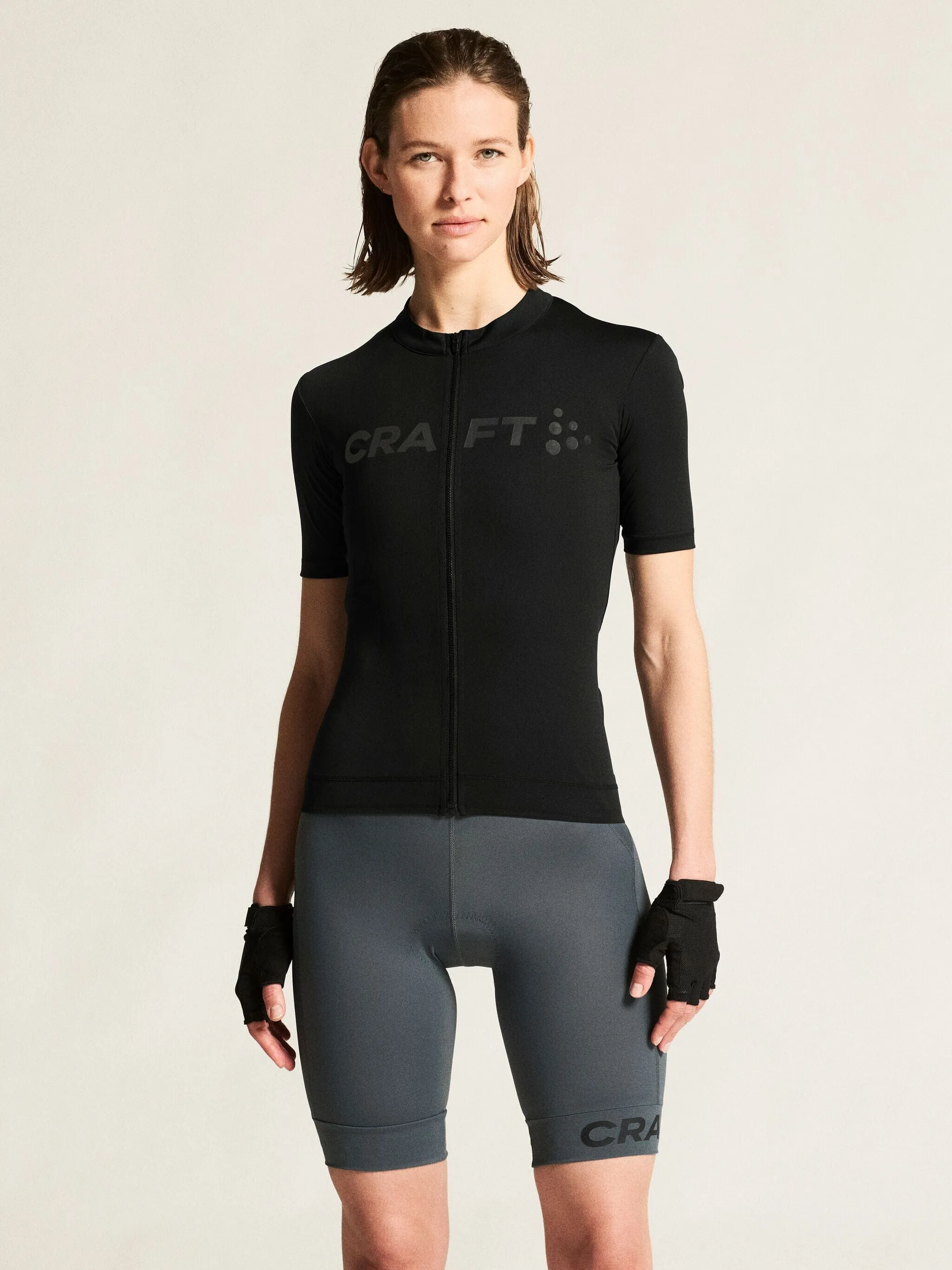 Women's Endur Logo Cycling Jersey - Black sold by Craft Sportswear product image thumbnail 2