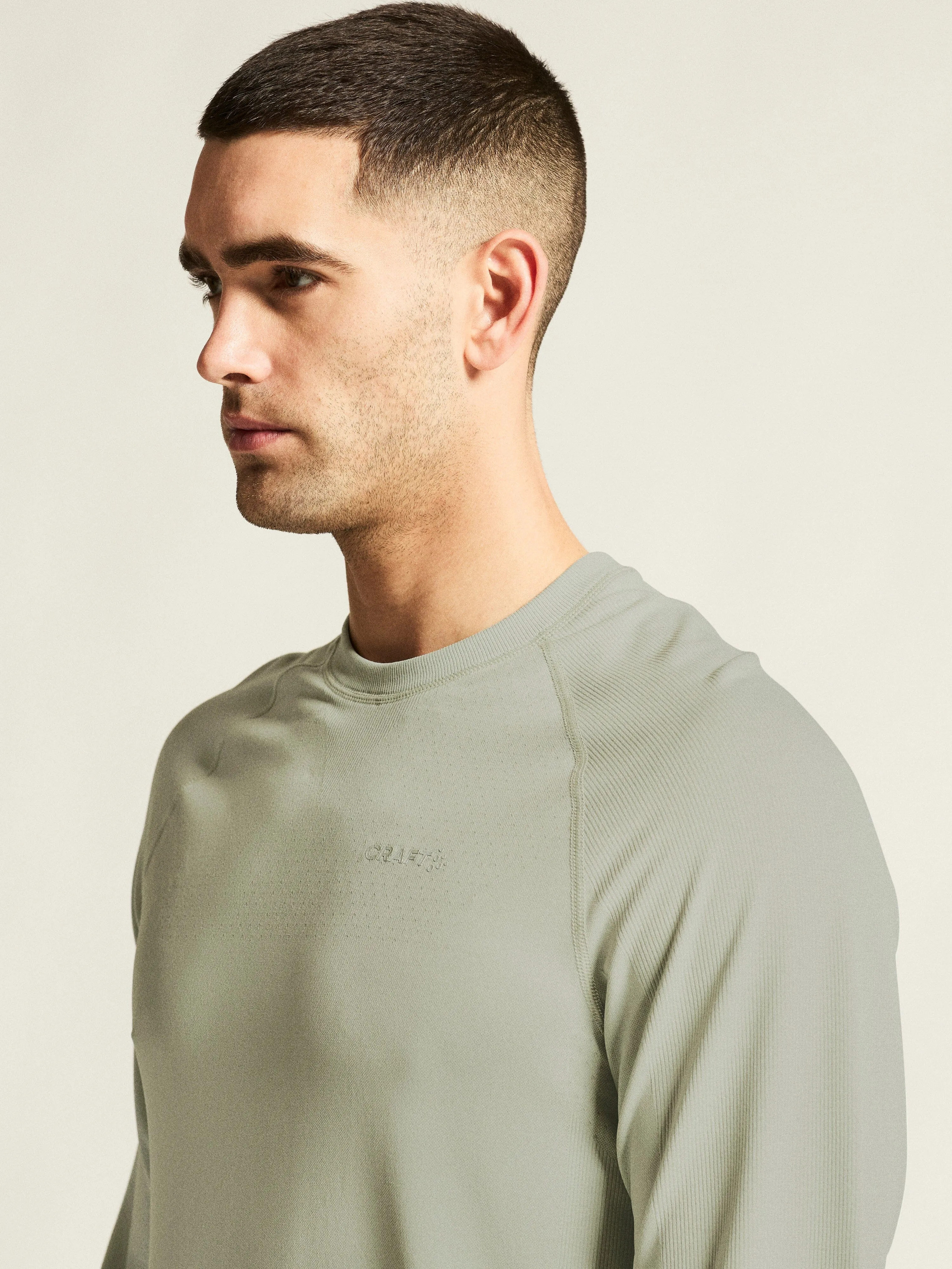Men's Active Comfort Longsleeve 2 - PIGEON sold by Craft Sportswear product image thumbnail 3