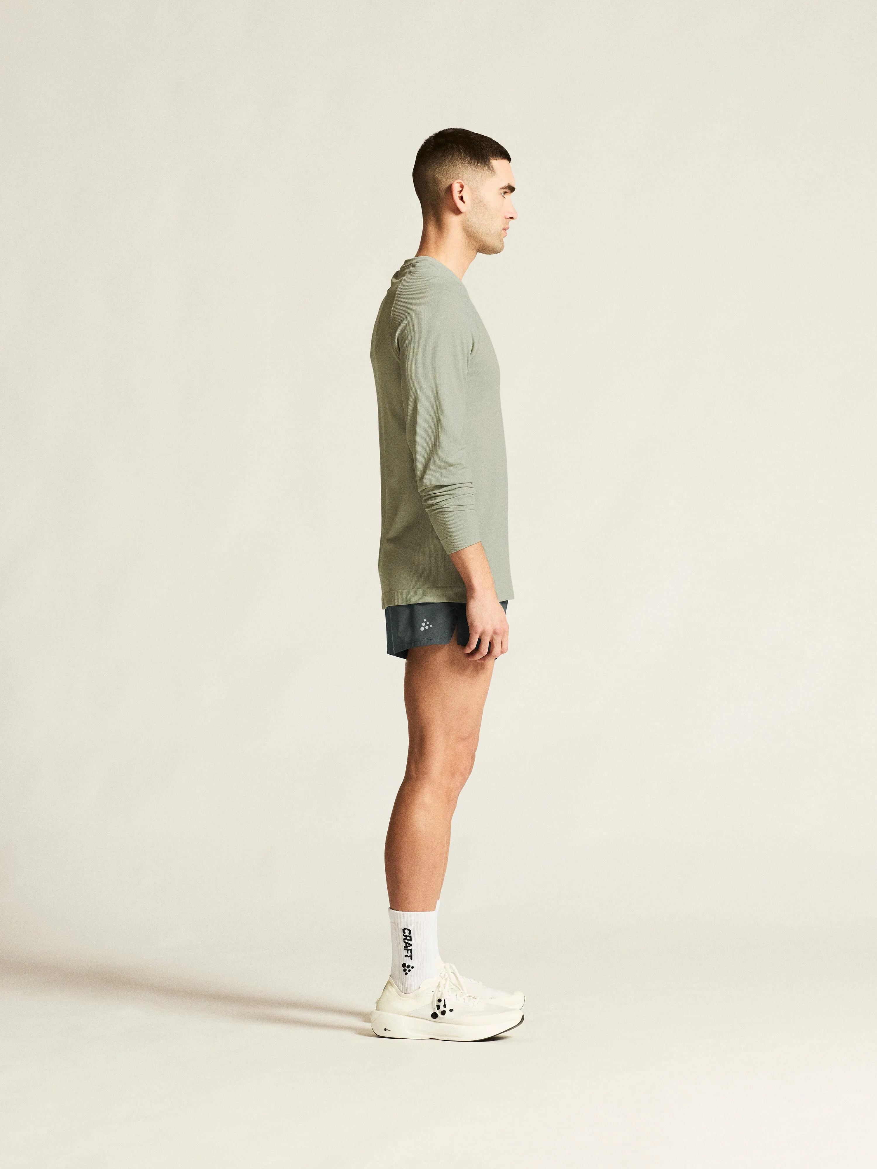 Men's Active Comfort Longsleeve 2 - PIGEON sold by Craft Sportswear product image thumbnail 5