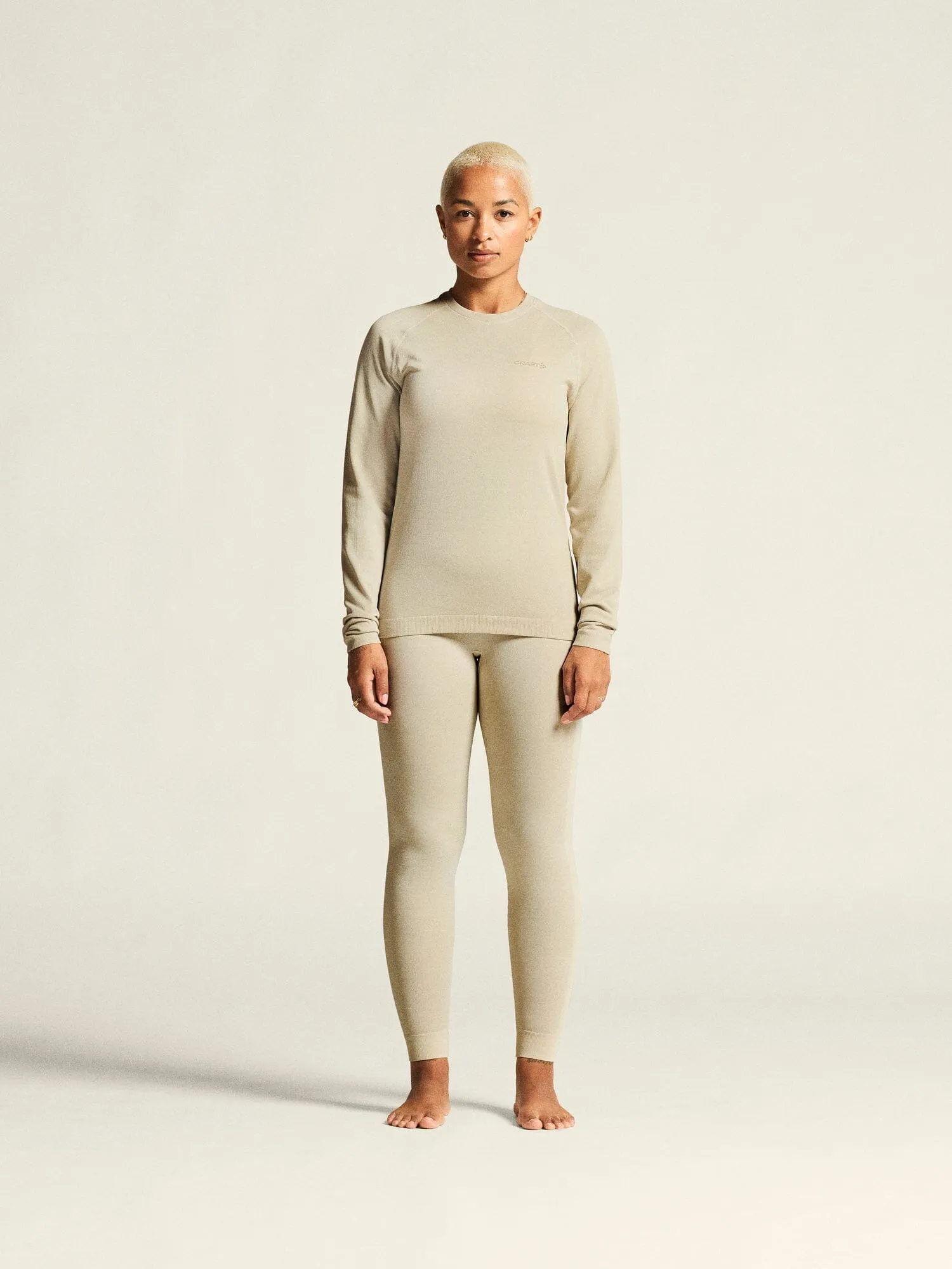 Women's Active Comfort Longsleeve 2 - Plaster sold by Craft Sportswear