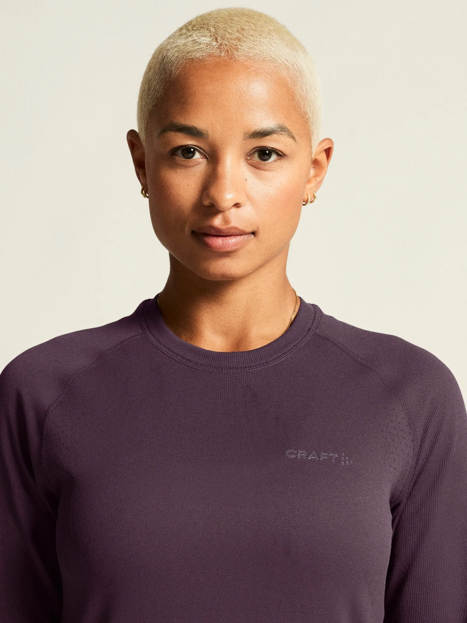 Women's Active Comfort Longsleeve 2 - DK Plum sold by Craft Sportswear product image thumbnail 3