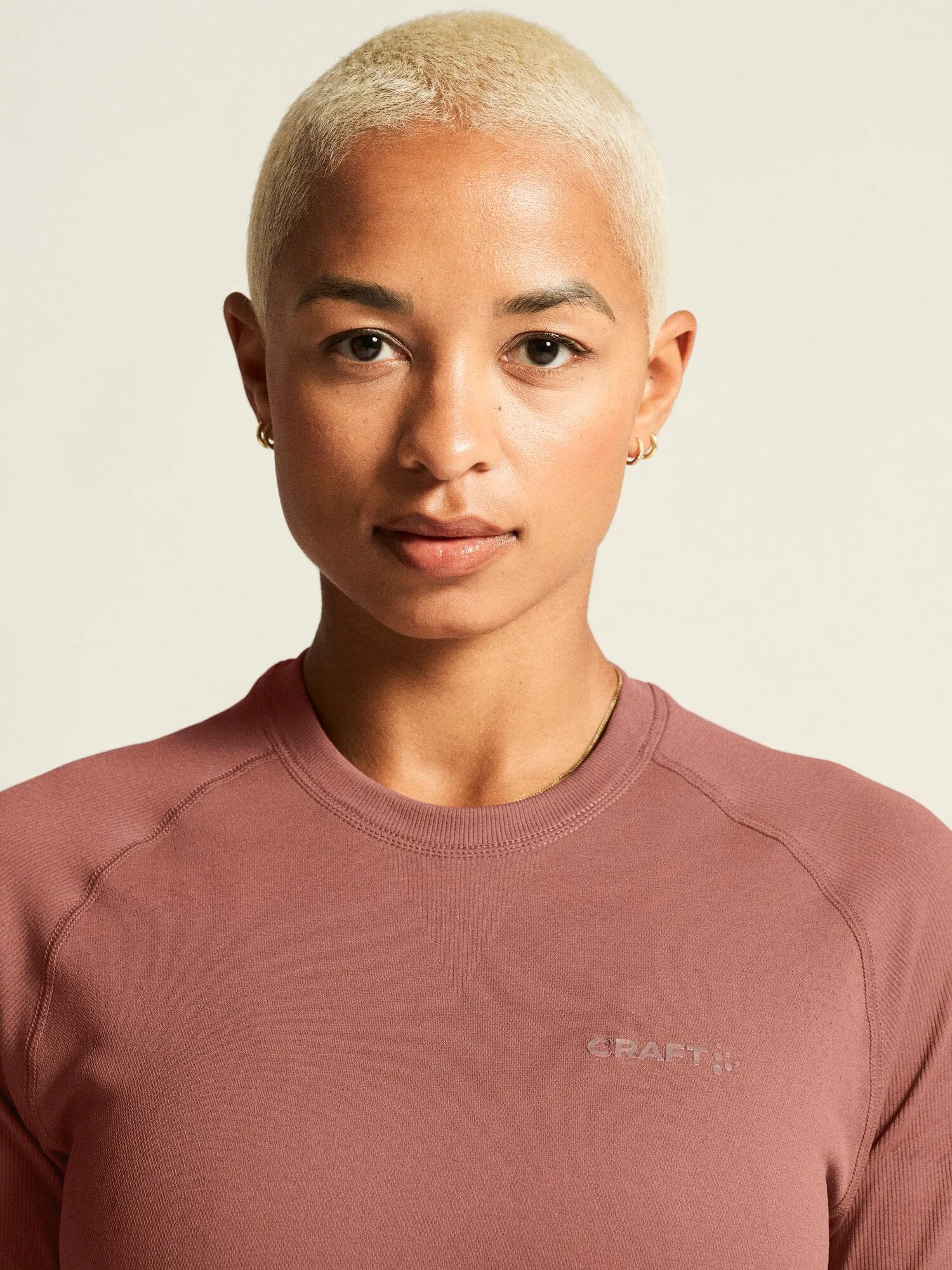 Women's Active Comfort Longsleeve 2 - ROSE BROWN sold by Craft Sportswear product image thumbnail 3