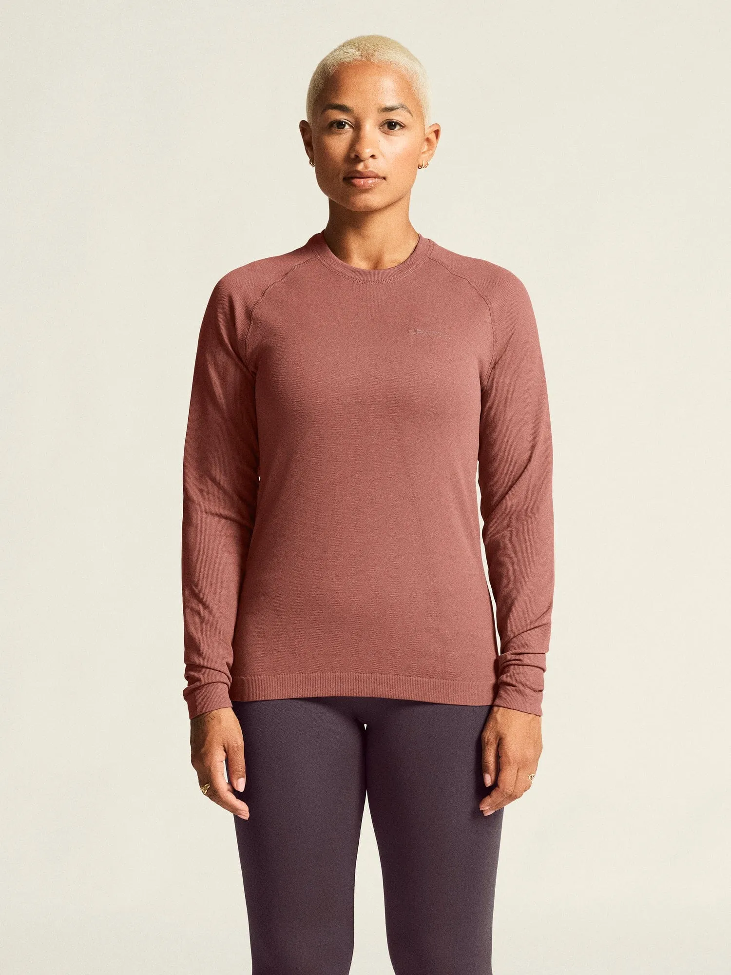 Women's Active Comfort Longsleeve 2 - ROSE BROWN sold by Craft Sportswear product image thumbnail 2
