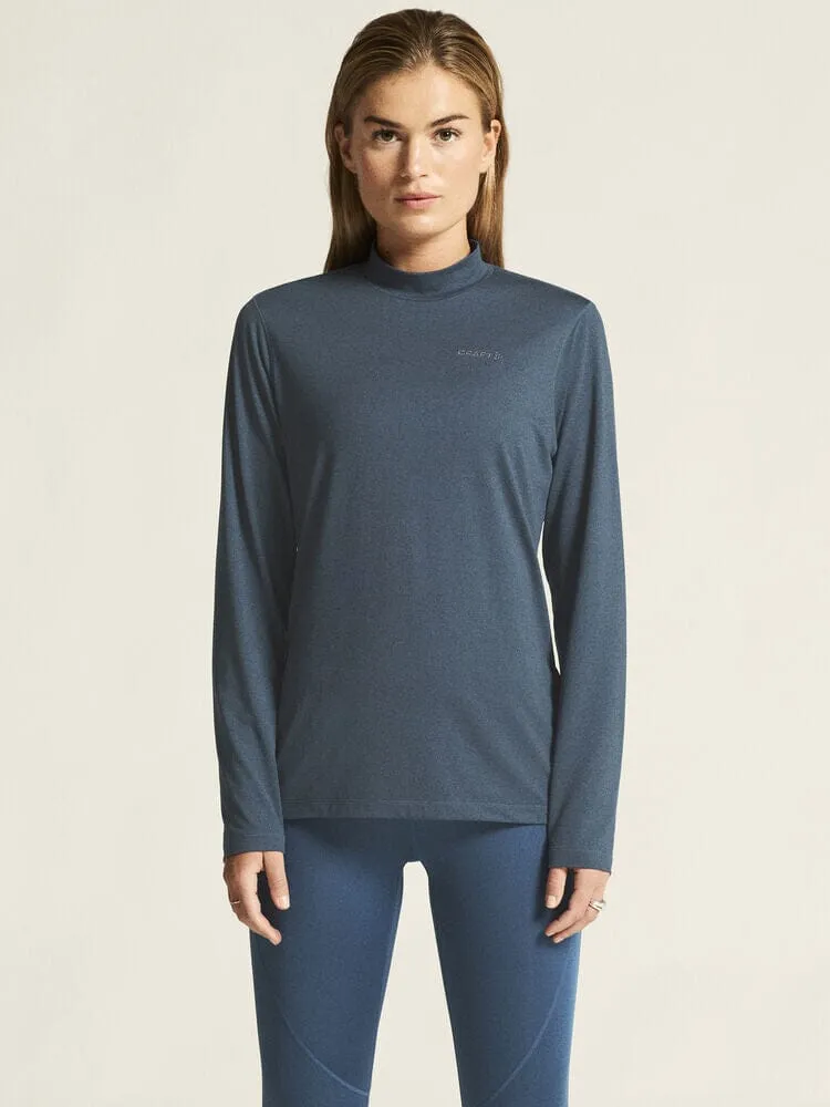 Women's Flow Ms Longsleeve - NORTH/MELANGE sold by Craft Sportswear product image thumbnail 2