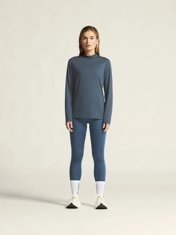Women's Flow Ms Longsleeve - NORTH/MELANGE made by Craft Sportswear