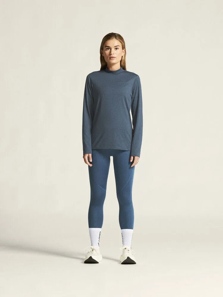 Women's Flow Ms Longsleeve - NORTH/MELANGE sold by Craft Sportswear