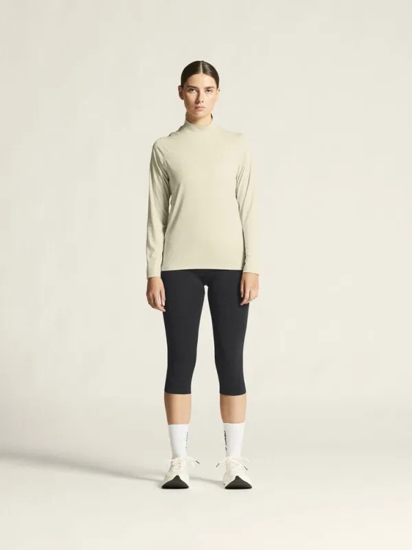 Women's Flow Ms Longsleeve - PLASTER-MELANGE made by Craft Sportswear
