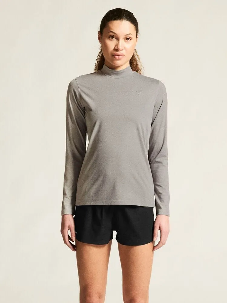 Women's Flow MS Longsleeve - Grey Melange sold by Craft Sportswear product image thumbnail 2