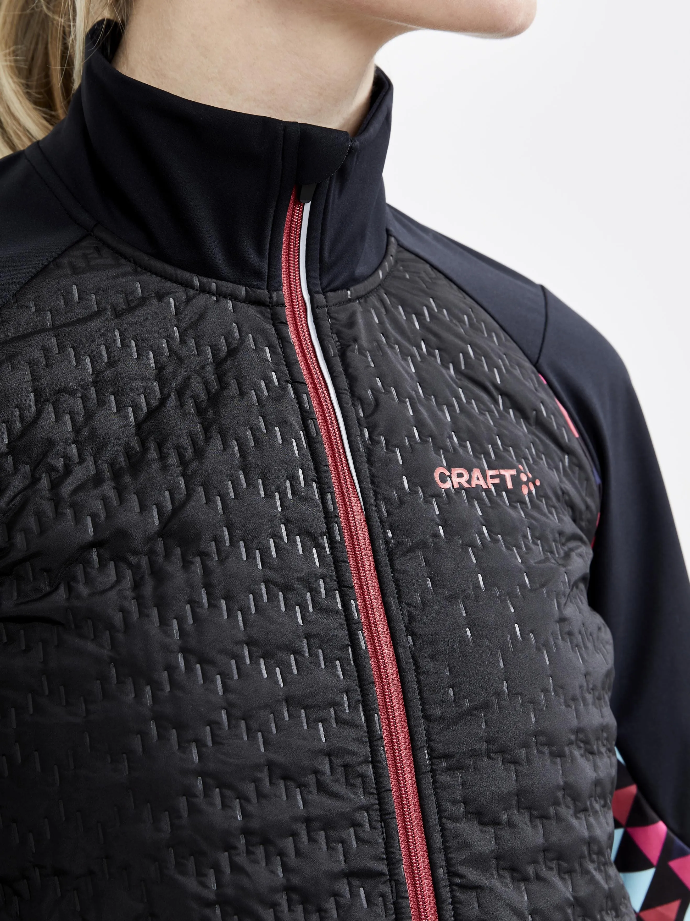 Women's ADV SubZ Cycling Jacket - MACHINE-ROSE sold by Craft Sportswear product image thumbnail 4