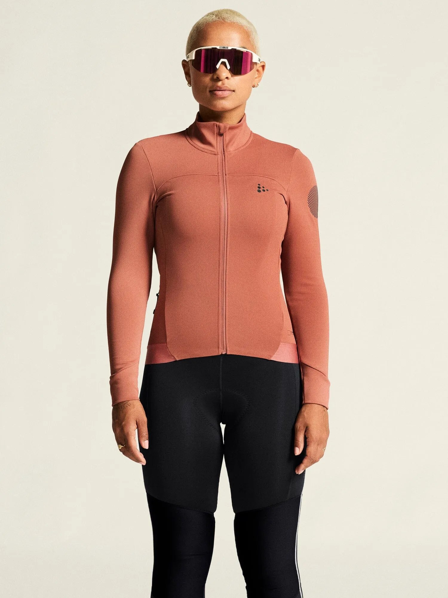 Women's ADV Bike SubZ Longsleeve Jersey - Rosy sold by Craft Sportswear product image thumbnail 2