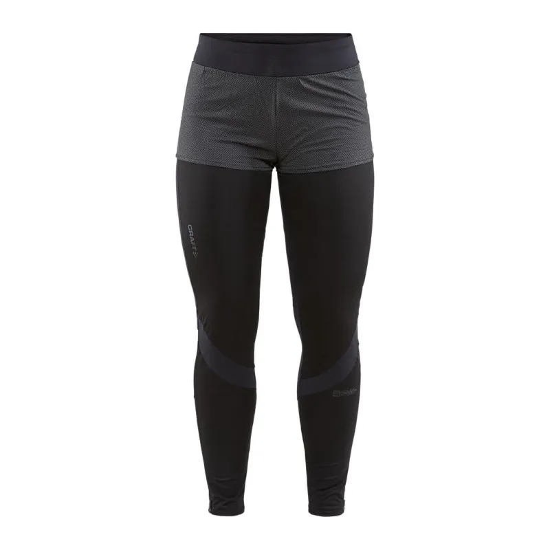 Women's Lumen Hydro Tights - Black made by Craft Sportswear