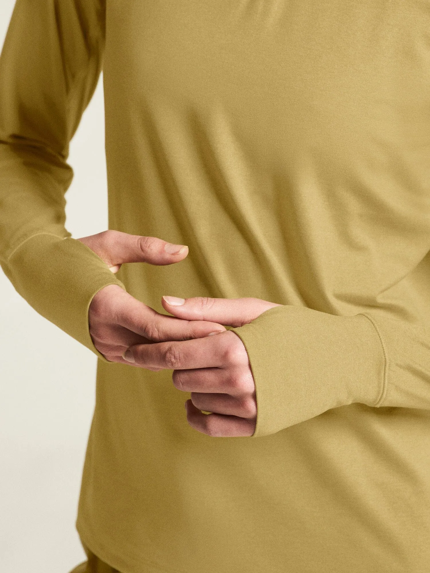 Women's Flow Half-Zip Longsleeve - KHAKI MELANGE sold by Craft Sportswear product image thumbnail 4