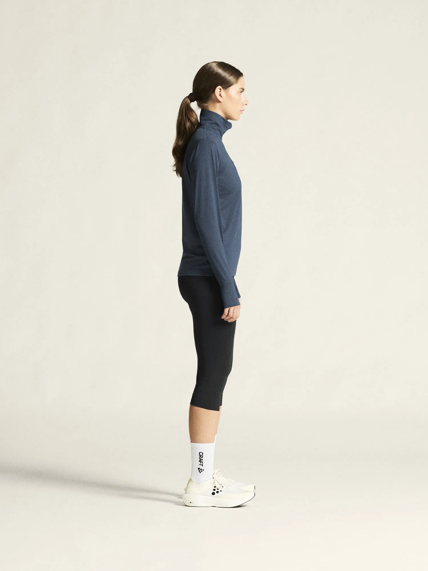 Women's Flow Half-Zip Longsleeve - North Melange sold by Craft Sportswear product image thumbnail 5