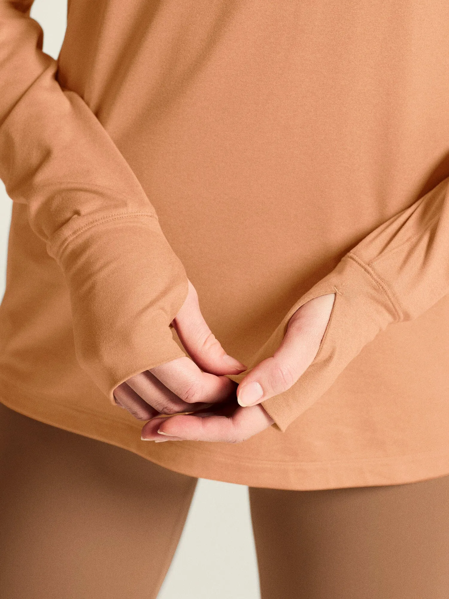 Women's Flow Half-Zip Longsleeve - SYRUP/MELANGE sold by Craft Sportswear product image thumbnail 4