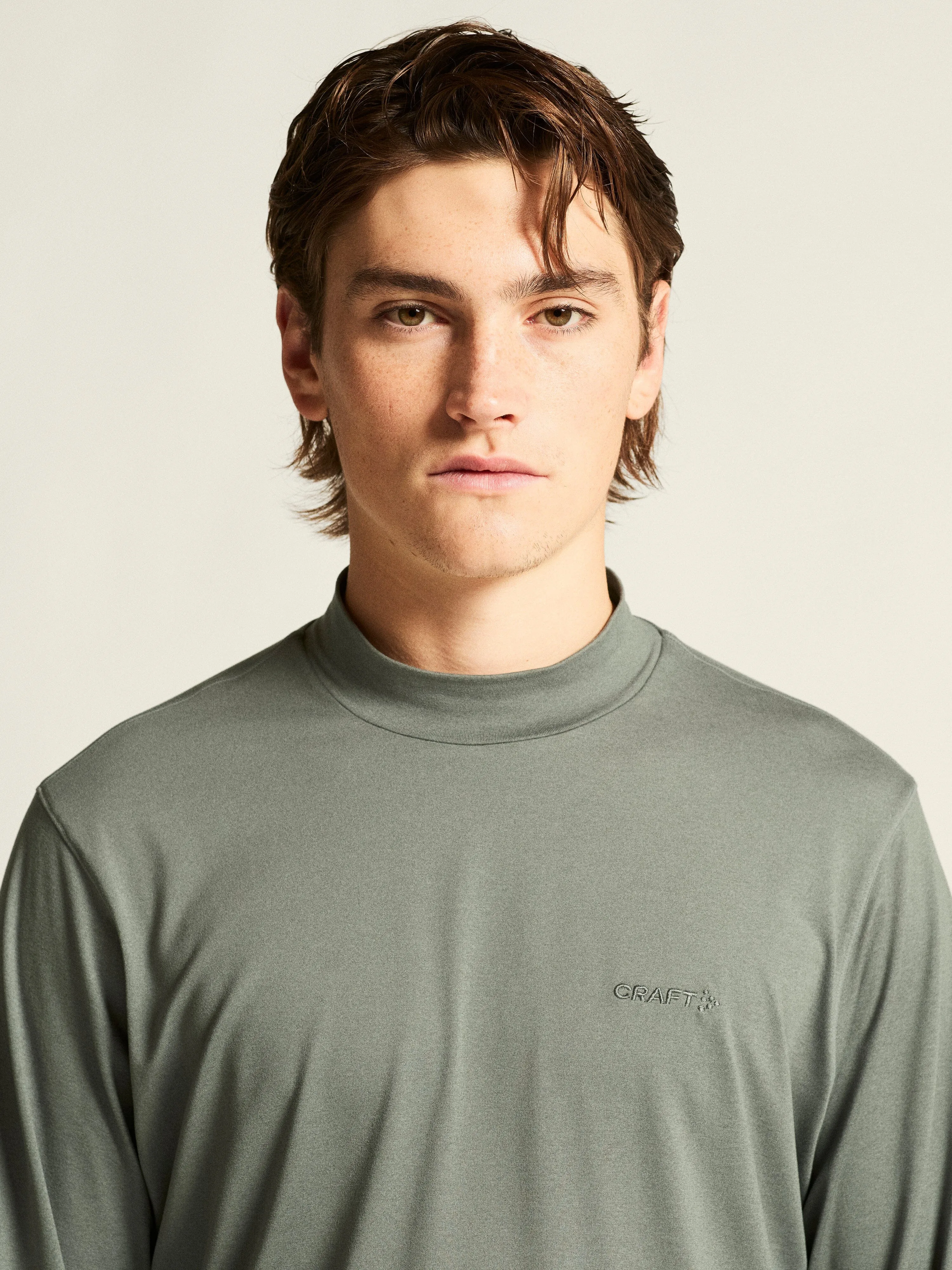 Women's Flow MN Longsleeve - Leaf/Melange sold by Craft Sportswear product image thumbnail 3