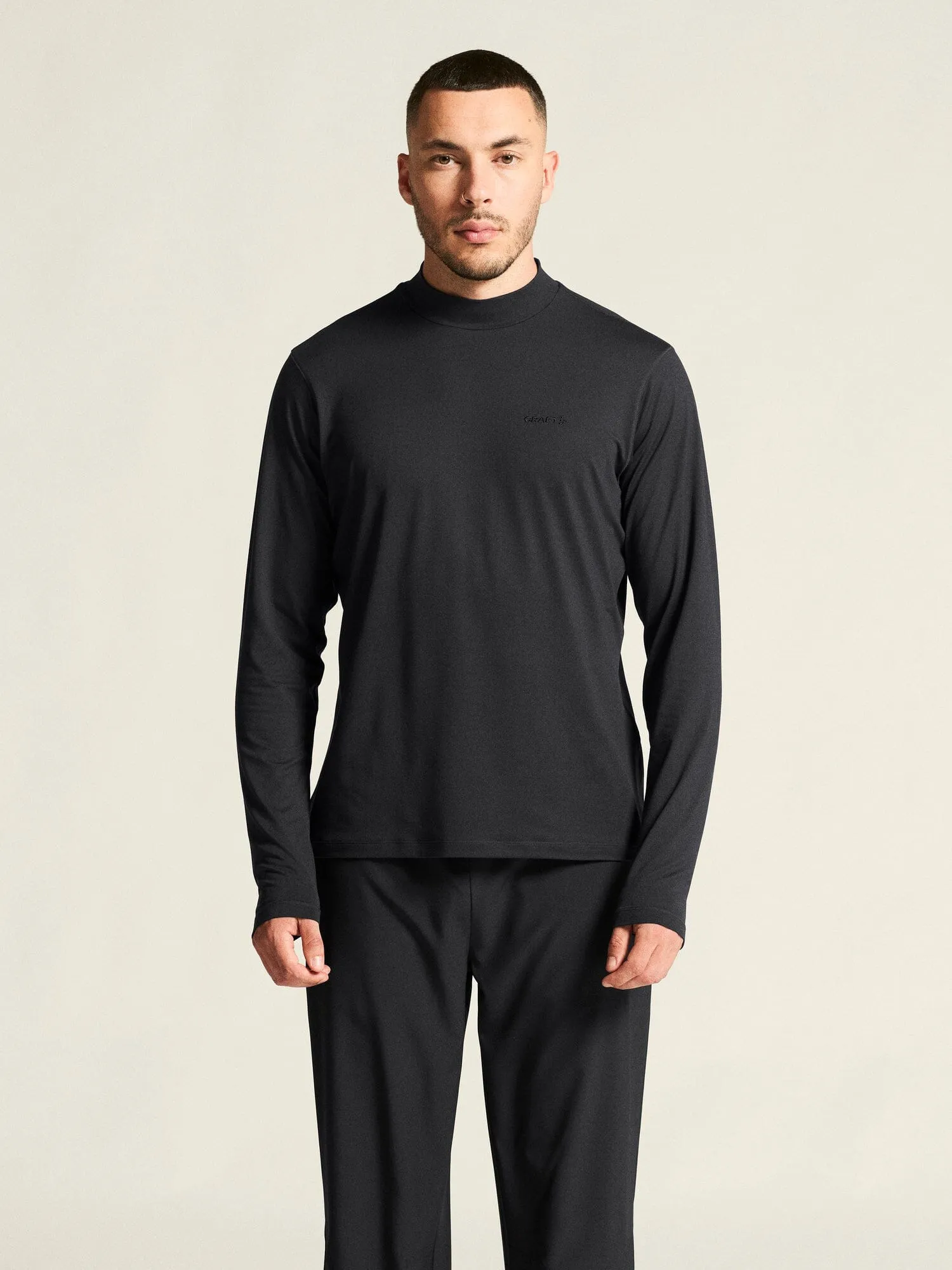 Women's Flow Mn Longsleeve - Black Melange sold by Craft Sportswear product image thumbnail 2