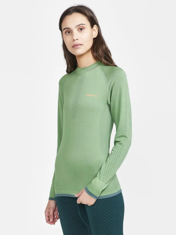 Women's ADV Warm Intensity Longsleeve - JADE-OPAL made by Craft Sportswear