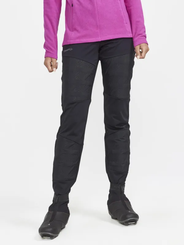 Women's ADV XC Training Speed Pants - Black made by Craft Sportswear