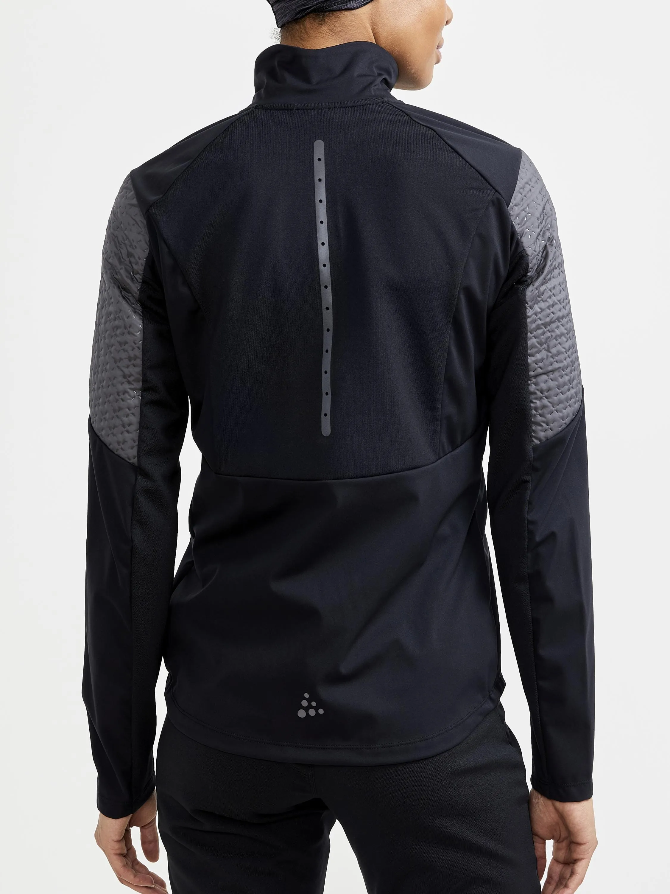 Women's ADV Pursuit Insulate XC Jacket - Black/Granite sold by Craft Sportswear product image thumbnail 2