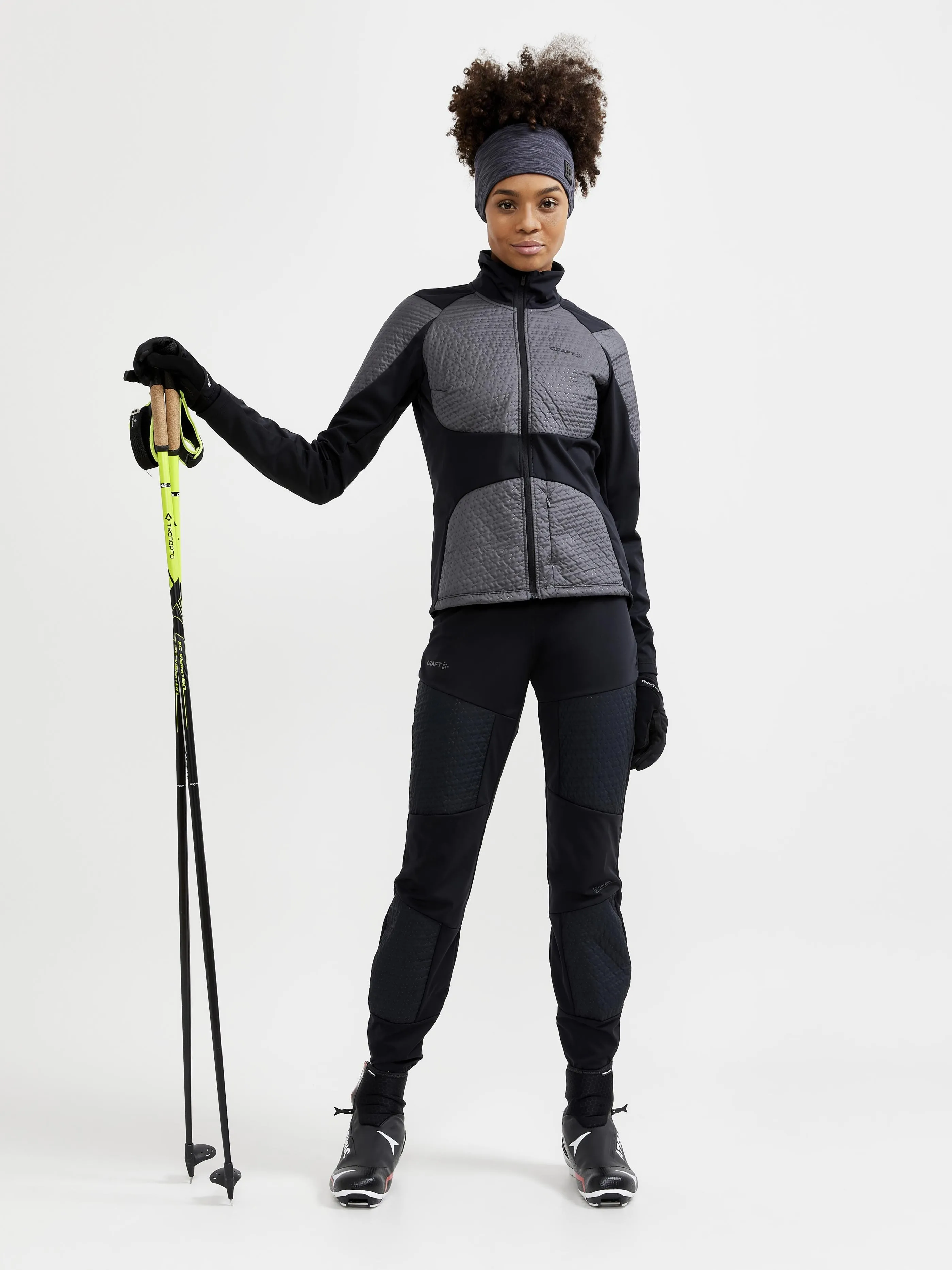 Women's ADV Pursuit Insulate XC Jacket - Black/Granite sold by Craft Sportswear product image thumbnail 5