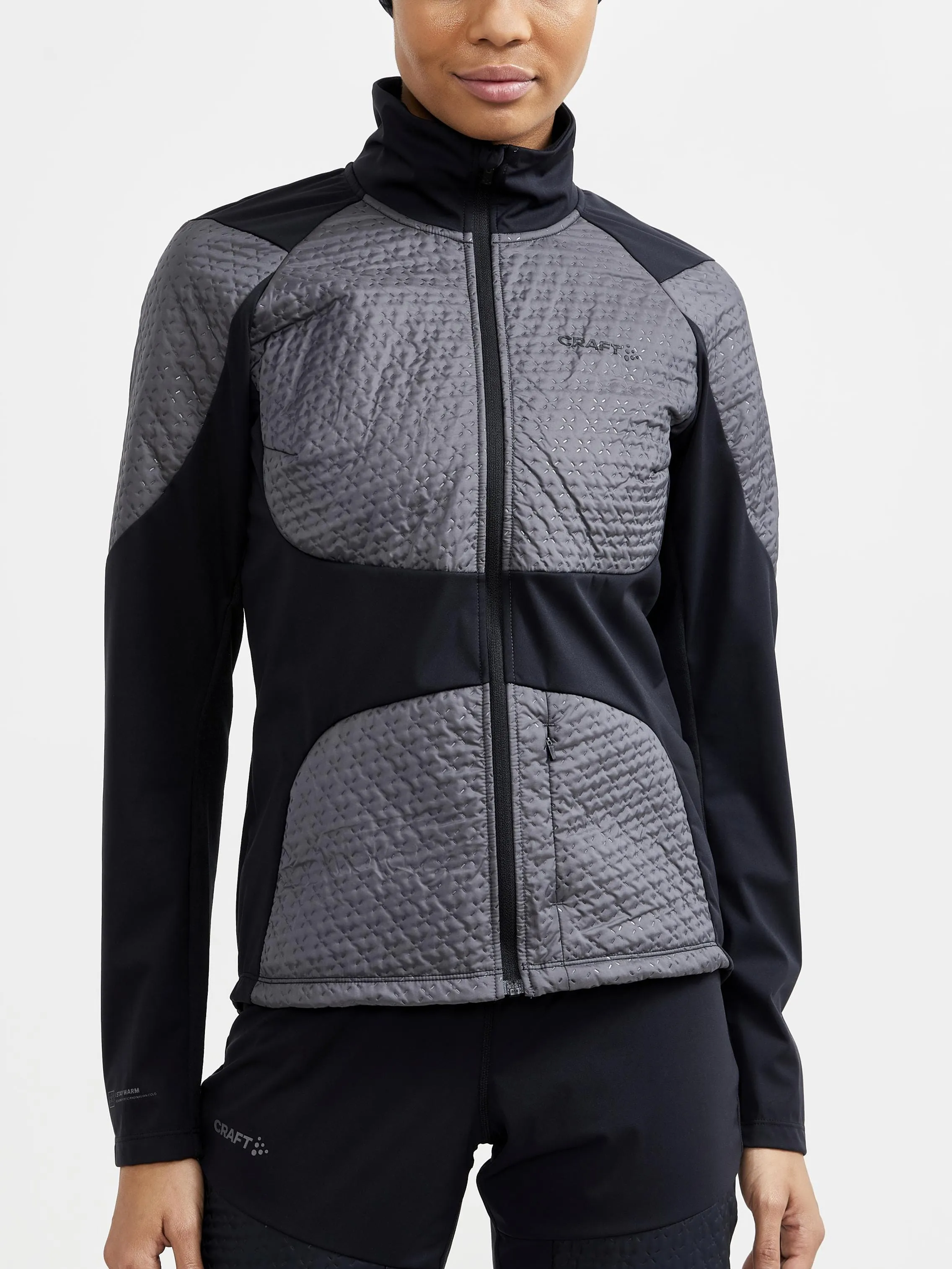 Women's ADV Pursuit Insulate XC Jacket - Black/Granite sold by Craft Sportswear