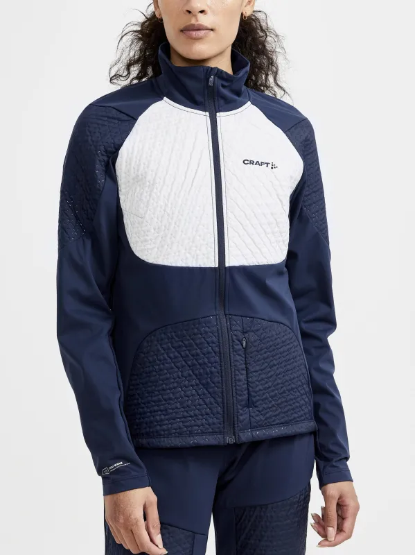 Women's ADV Pursuit Insulate XC Jacket - BLAZE-ASH made by Craft Sportswear