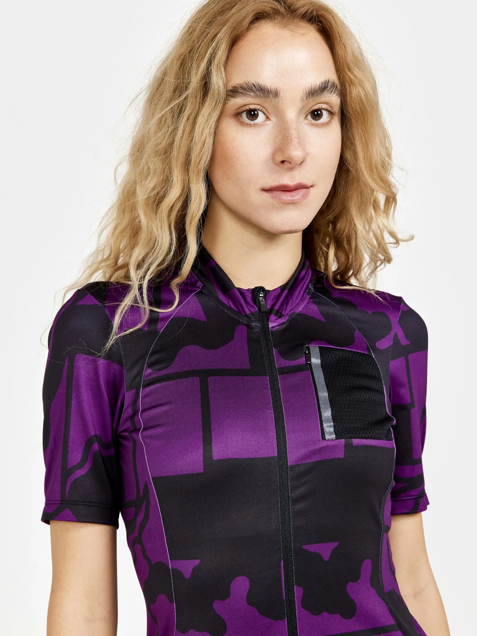 Women's ADV Gravel SS Jersey - BLOSSOM-BLACK sold by Craft Sportswear product image thumbnail 3