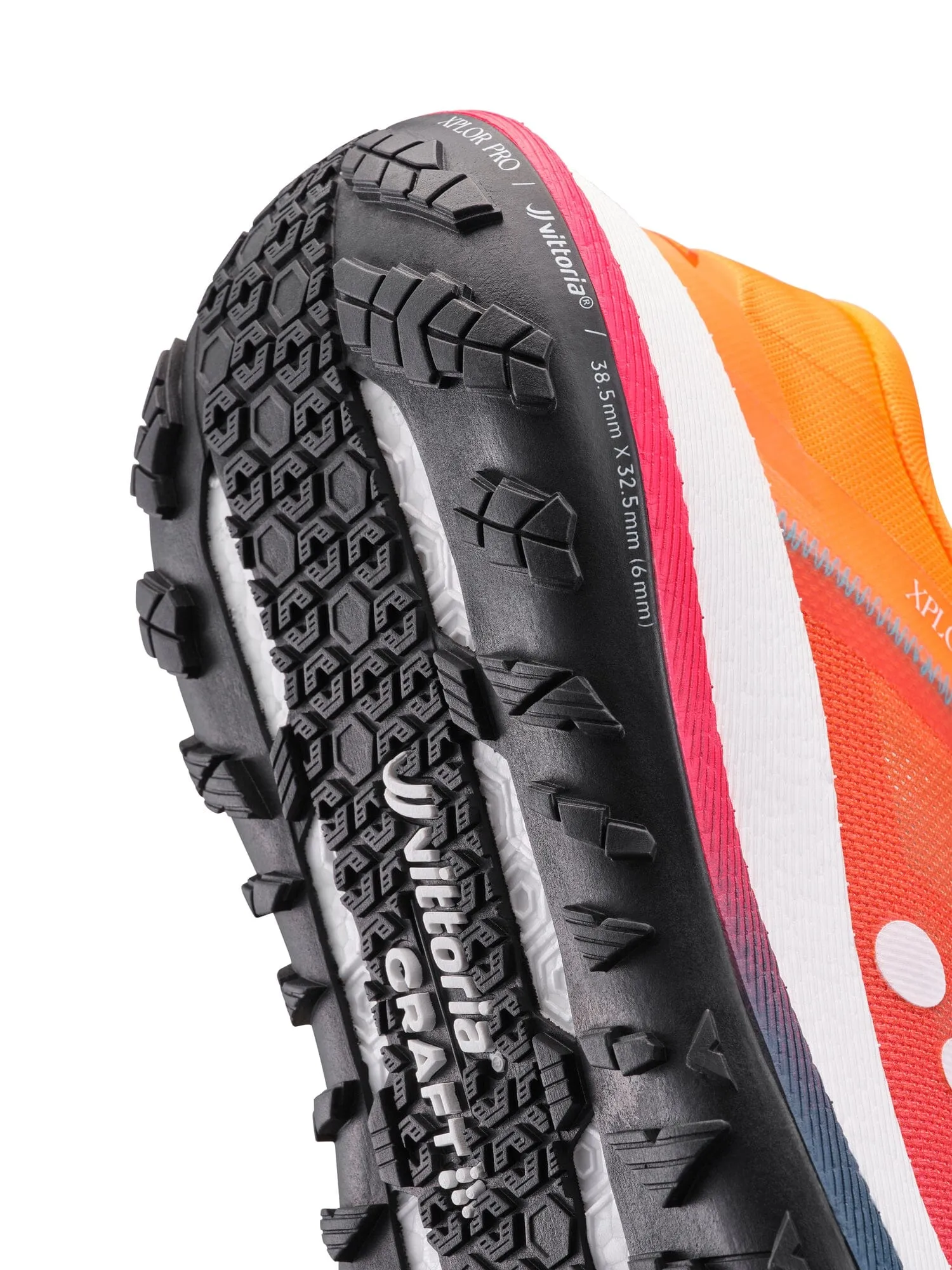 Women's Xplor Pro Running Shoe - Flourange/Cosmo sold by Craft Sportswear product image thumbnail 4