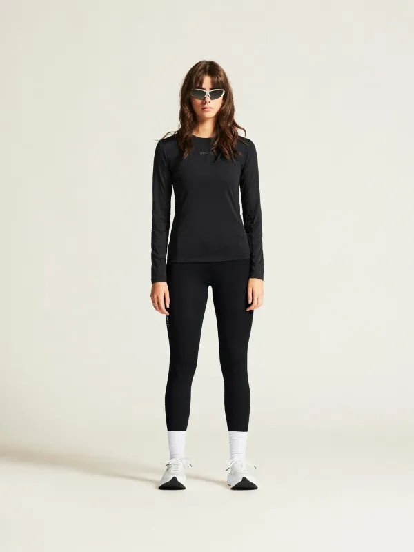 Women's Adv Essence LS Tee 2 - Black made by Craft Sportswear