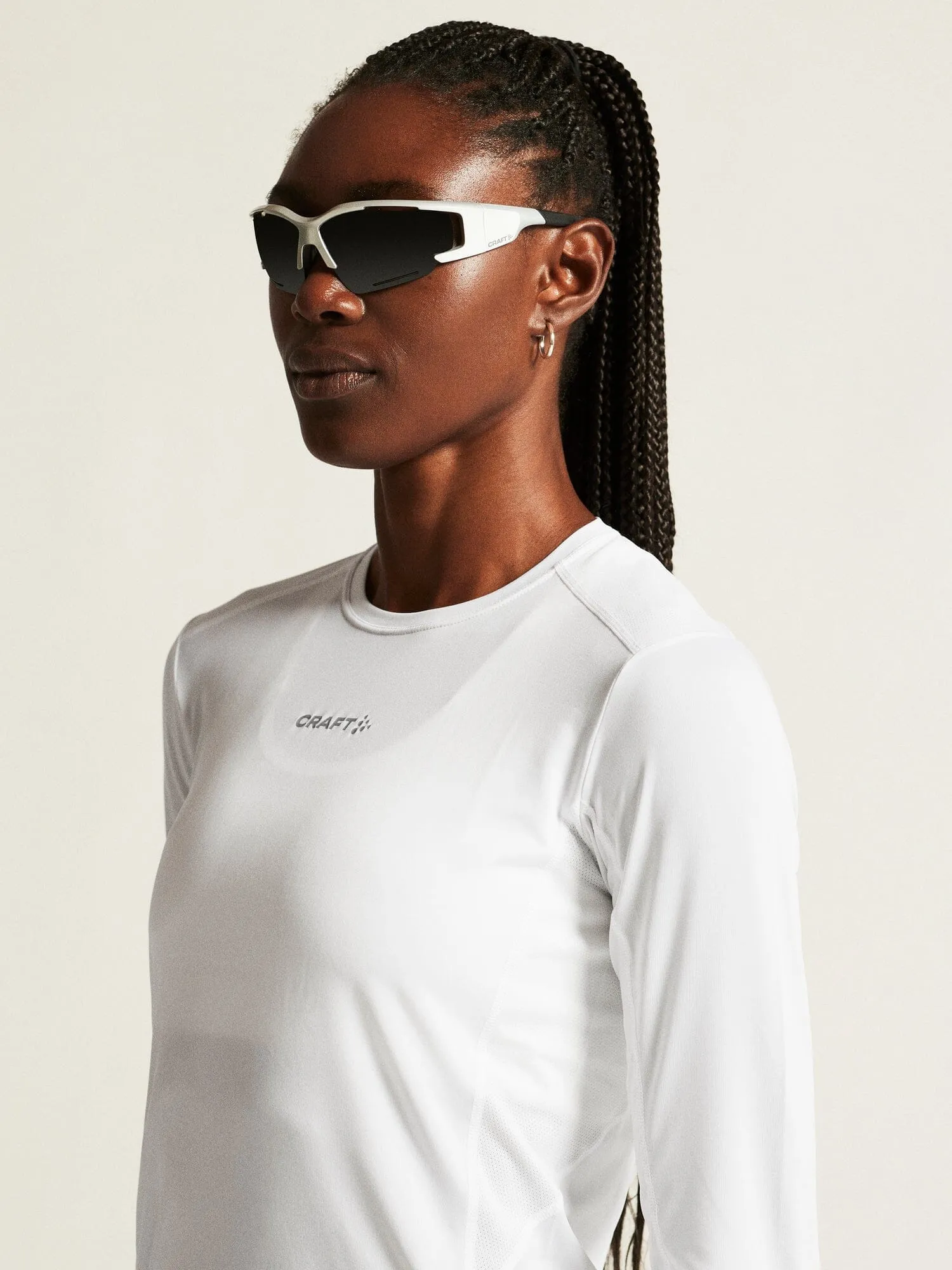Women's Adv Essence LS Tee 2 - White sold by Craft Sportswear product image thumbnail 3