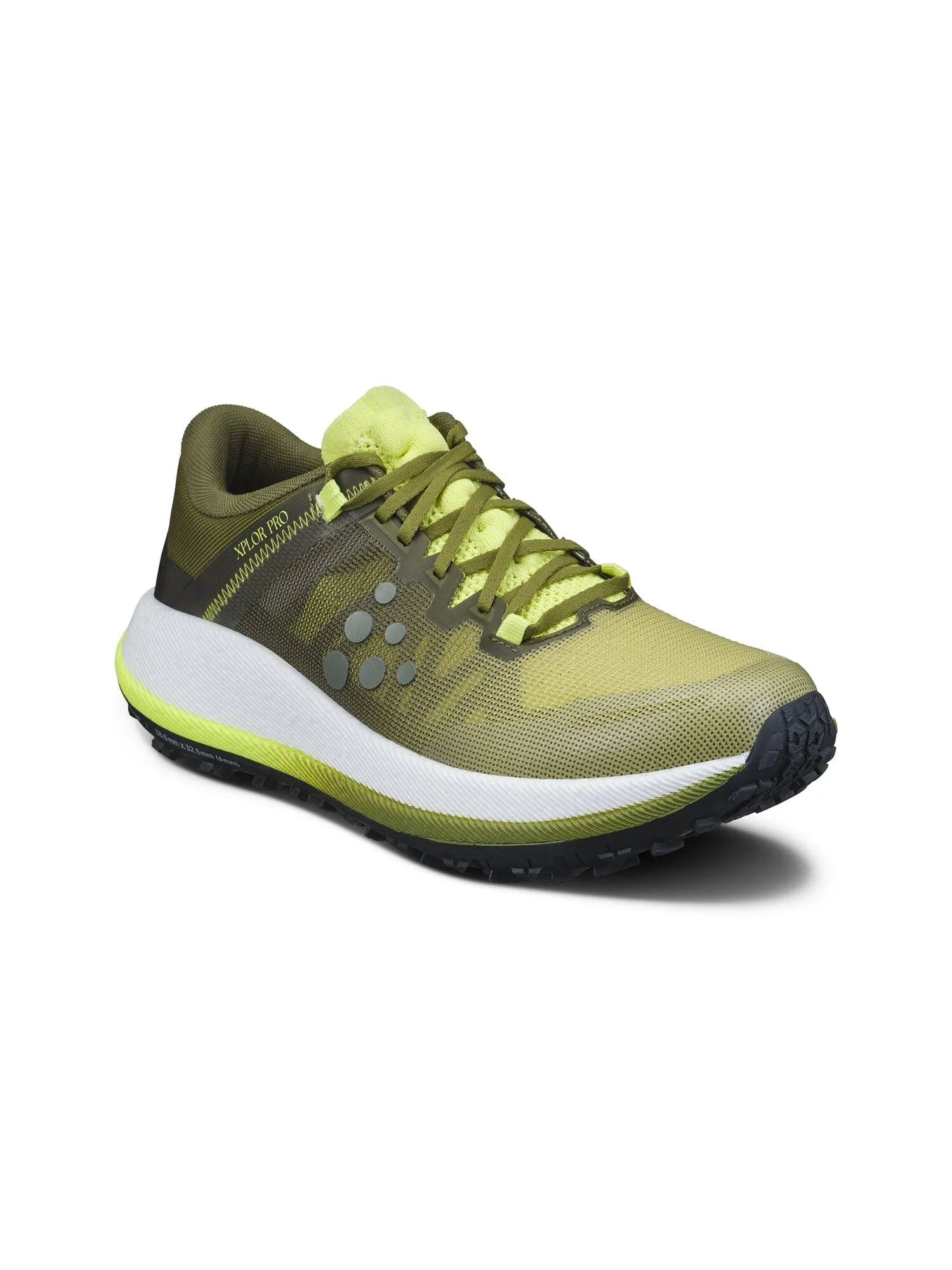Women's Xplor Pro Running Shoe - LEAF/CONTRAST YELLOW sold by Craft Sportswear product image thumbnail 5