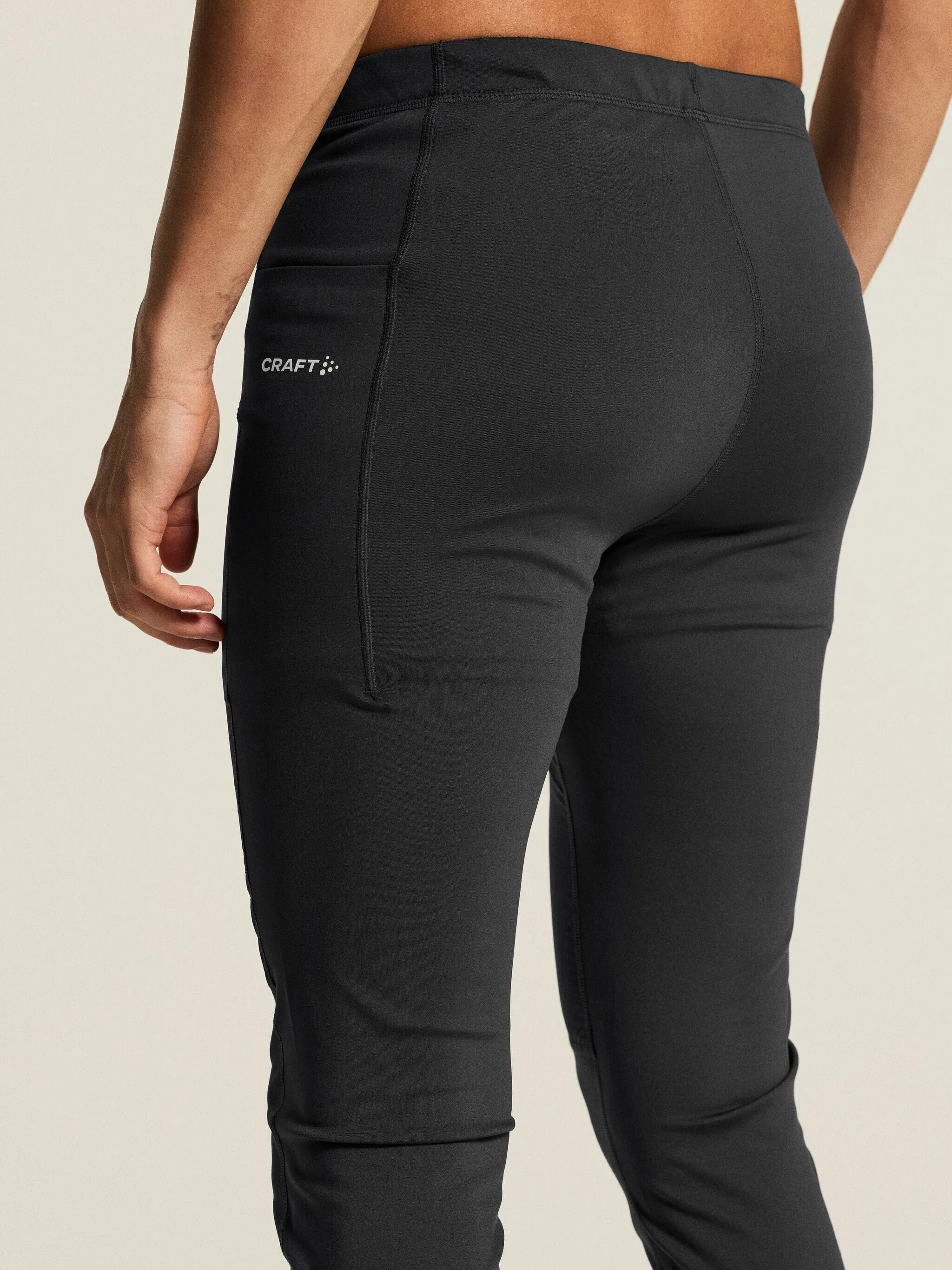 Men's Essence Warm Wind Tights - Black sold by Craft Sportswear product image thumbnail 5
