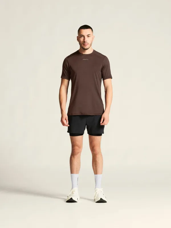 Men's Adv Essence SS Tee 2 - Prune made by Craft Sportswear