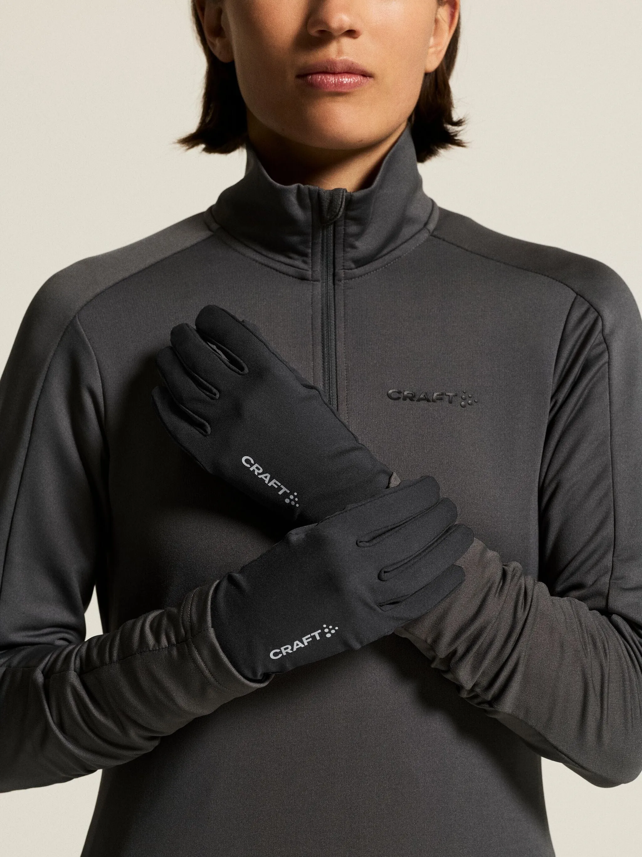 Essence Running Glove - Black sold by Craft Sportswear