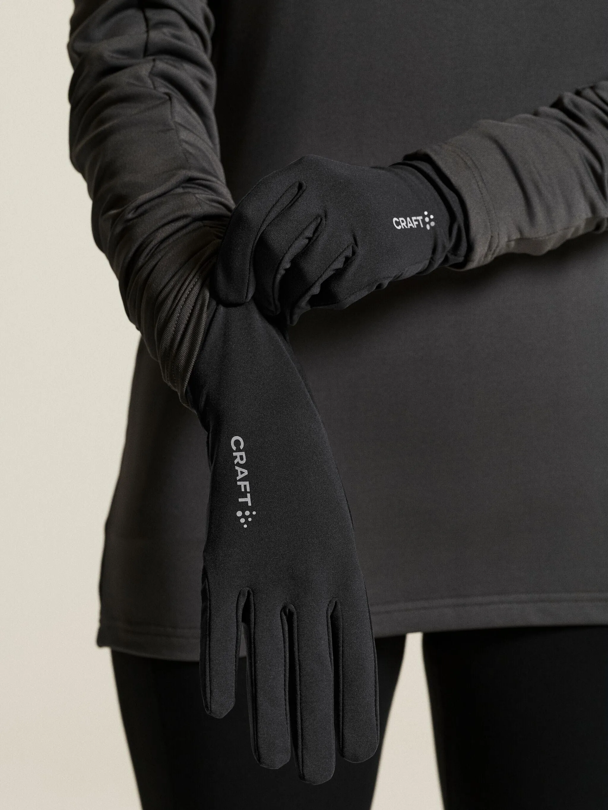 Essence Running Glove - Black sold by Craft Sportswear product image thumbnail 2