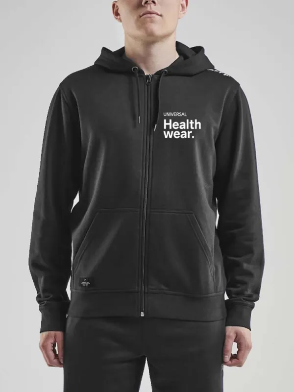 Mens Universal Healthwear Full Zip Hoody sold by Craft Sportswear