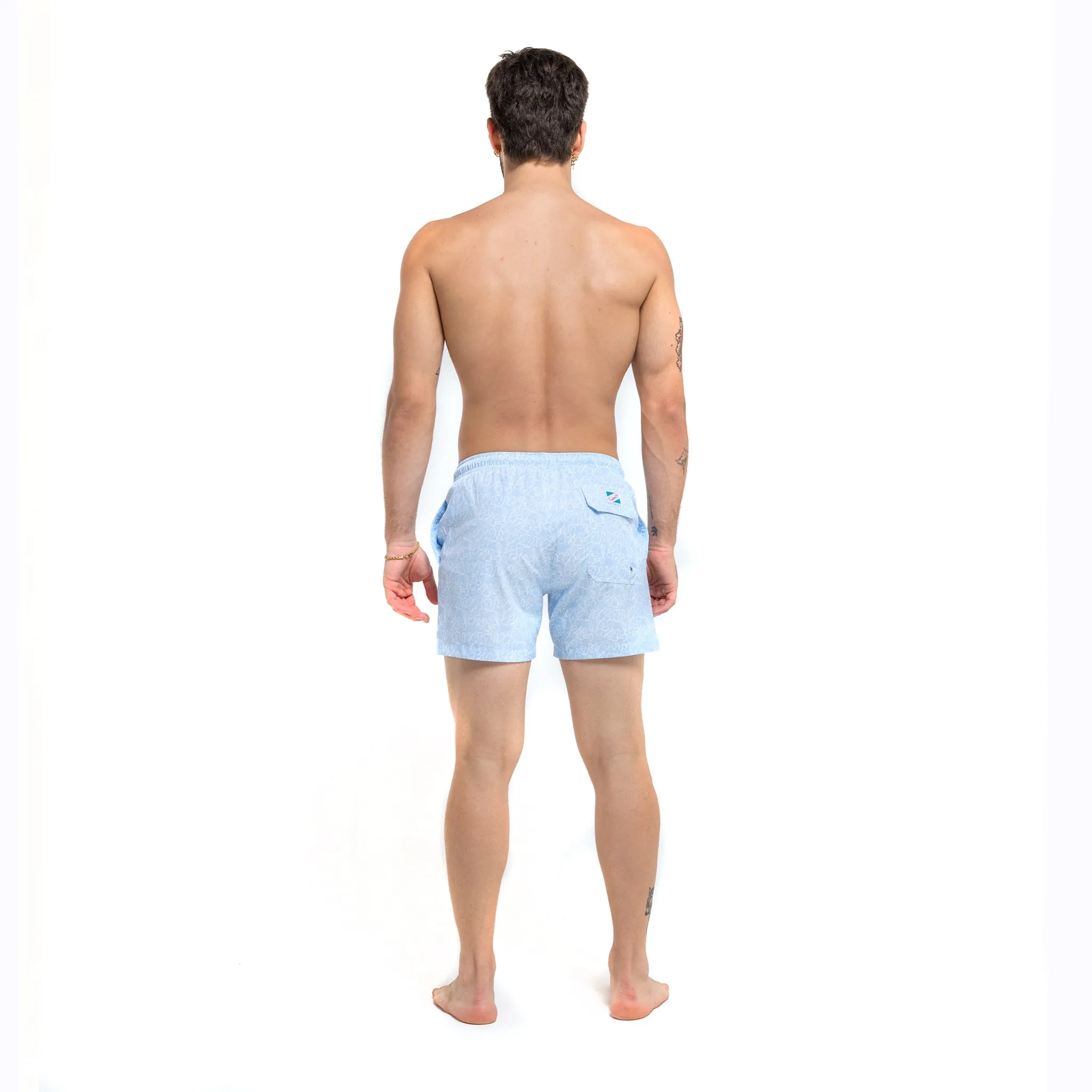 Ocean Motion - 5" Swim Trunks + Compression Liner sold by Bermies product image thumbnail 4