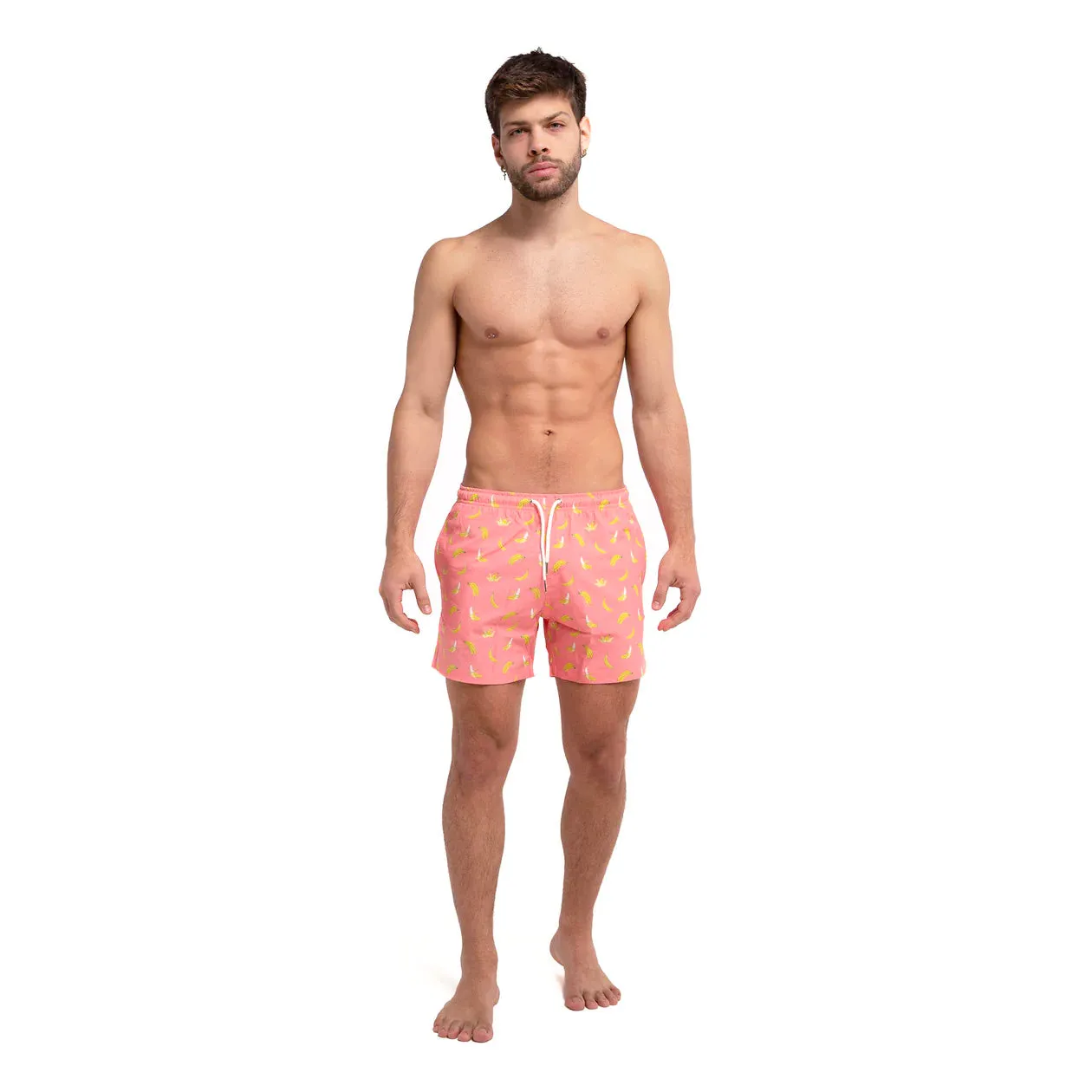 Pink Banana - 5" Swim Trunks sold by Bermies