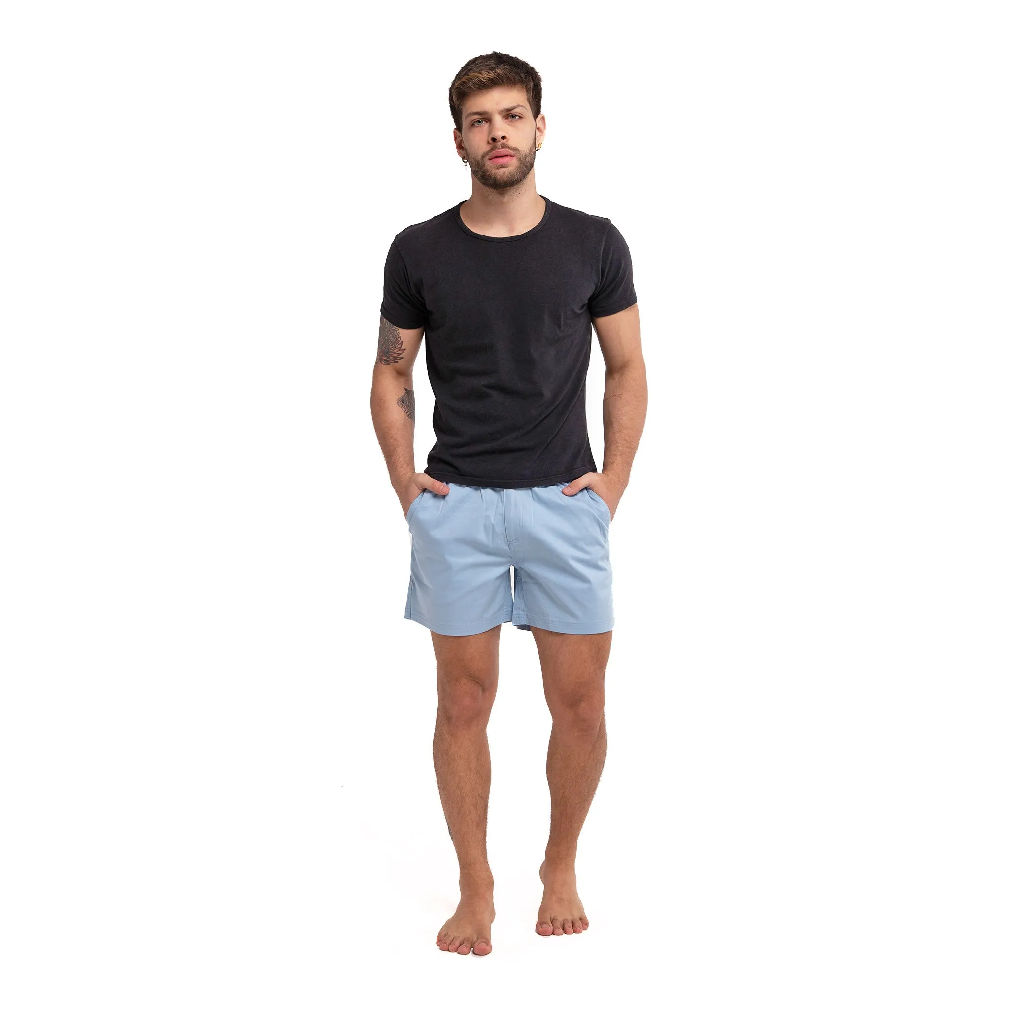 Cotton Shorts - Blue sold by Bermies product image thumbnail 5