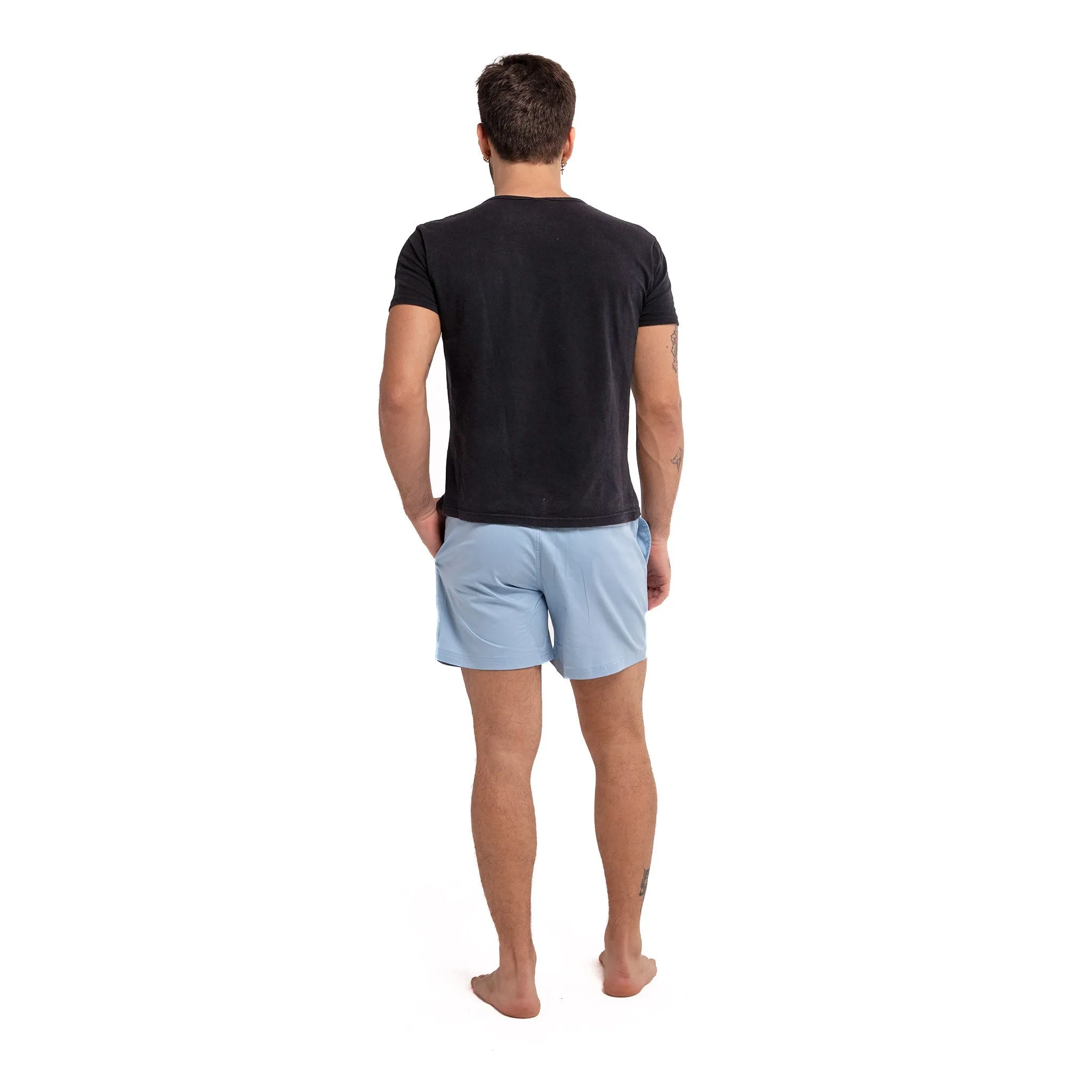 Cotton Shorts - Blue sold by Bermies product image thumbnail 4